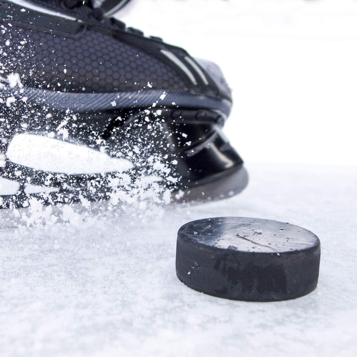 4 Discos de Hockey sobre Hielo Lanxitown PU 7.62 cm