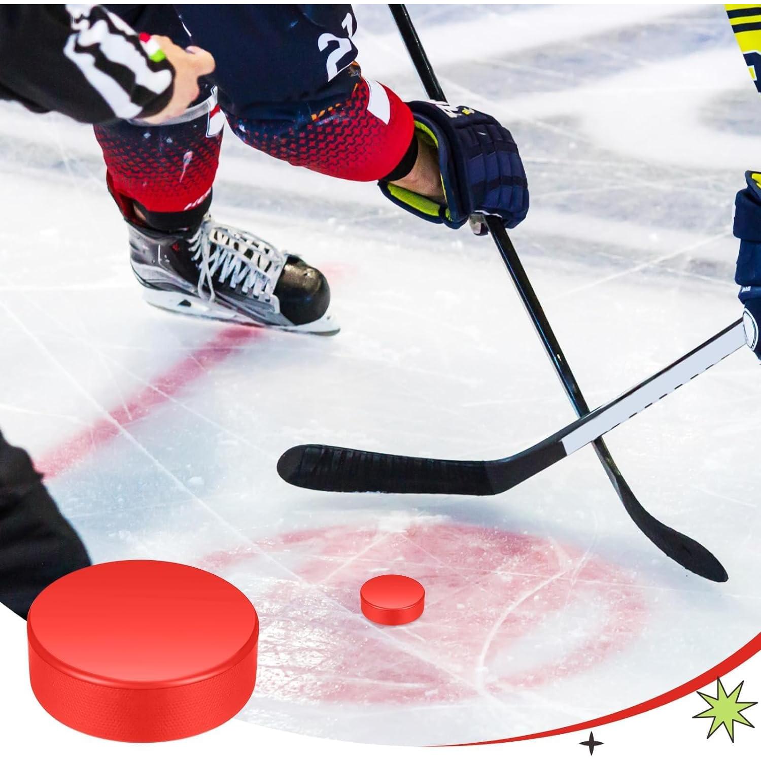 4 Discos de Hockey sobre Hielo Lanxitown PU 7.62 cm