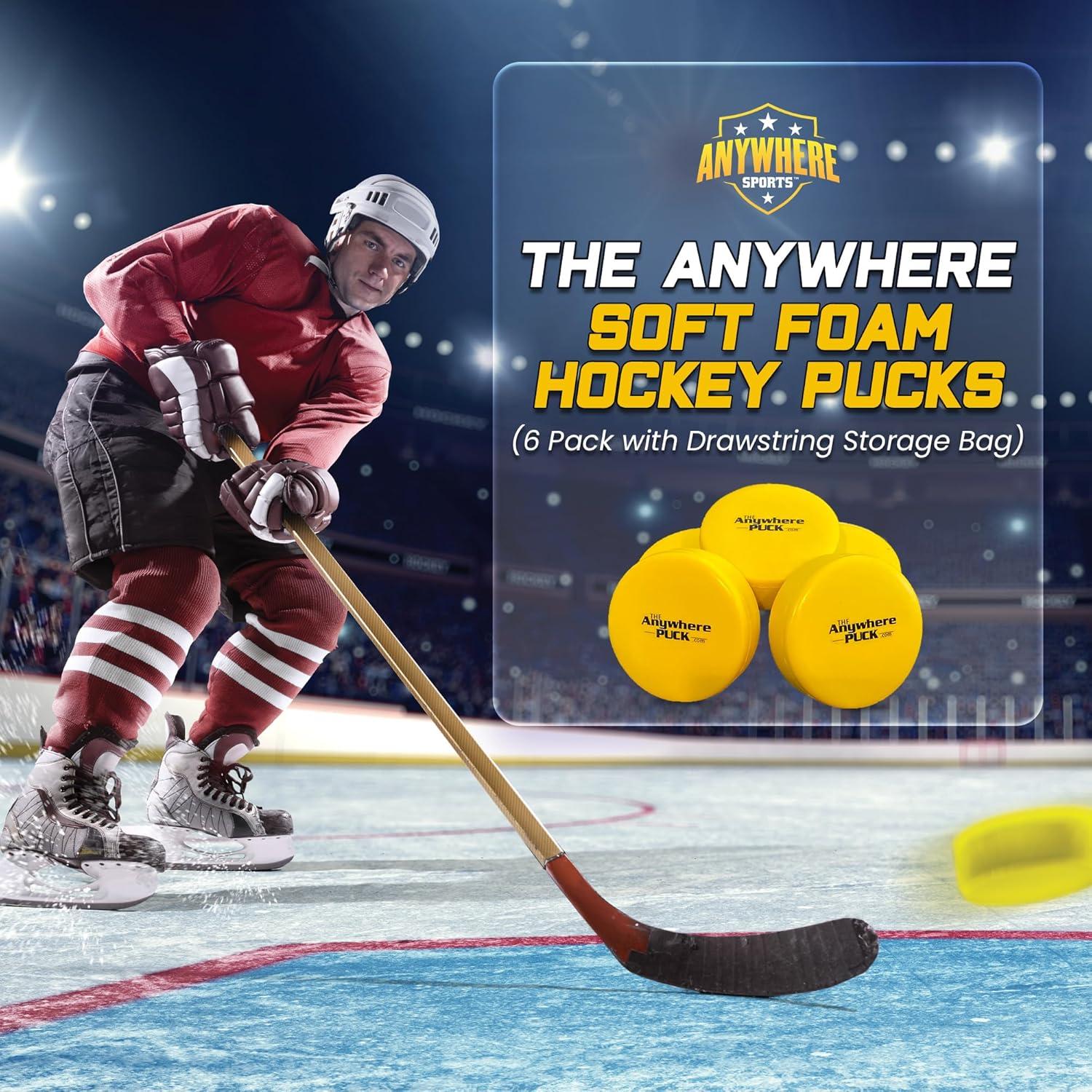 Puck de Entrenamiento de Hockey Nature Bound - 6 Piezas Espuma