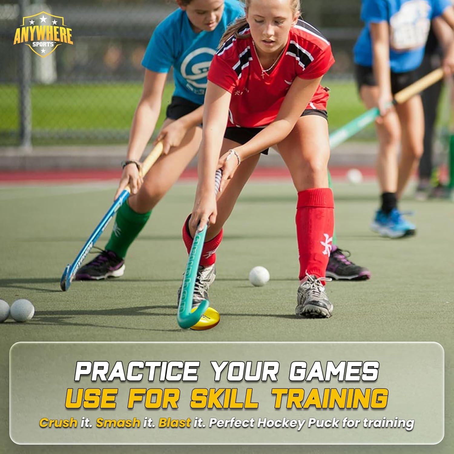 Puck de Entrenamiento de Hockey Nature Bound - 6 Piezas Espuma