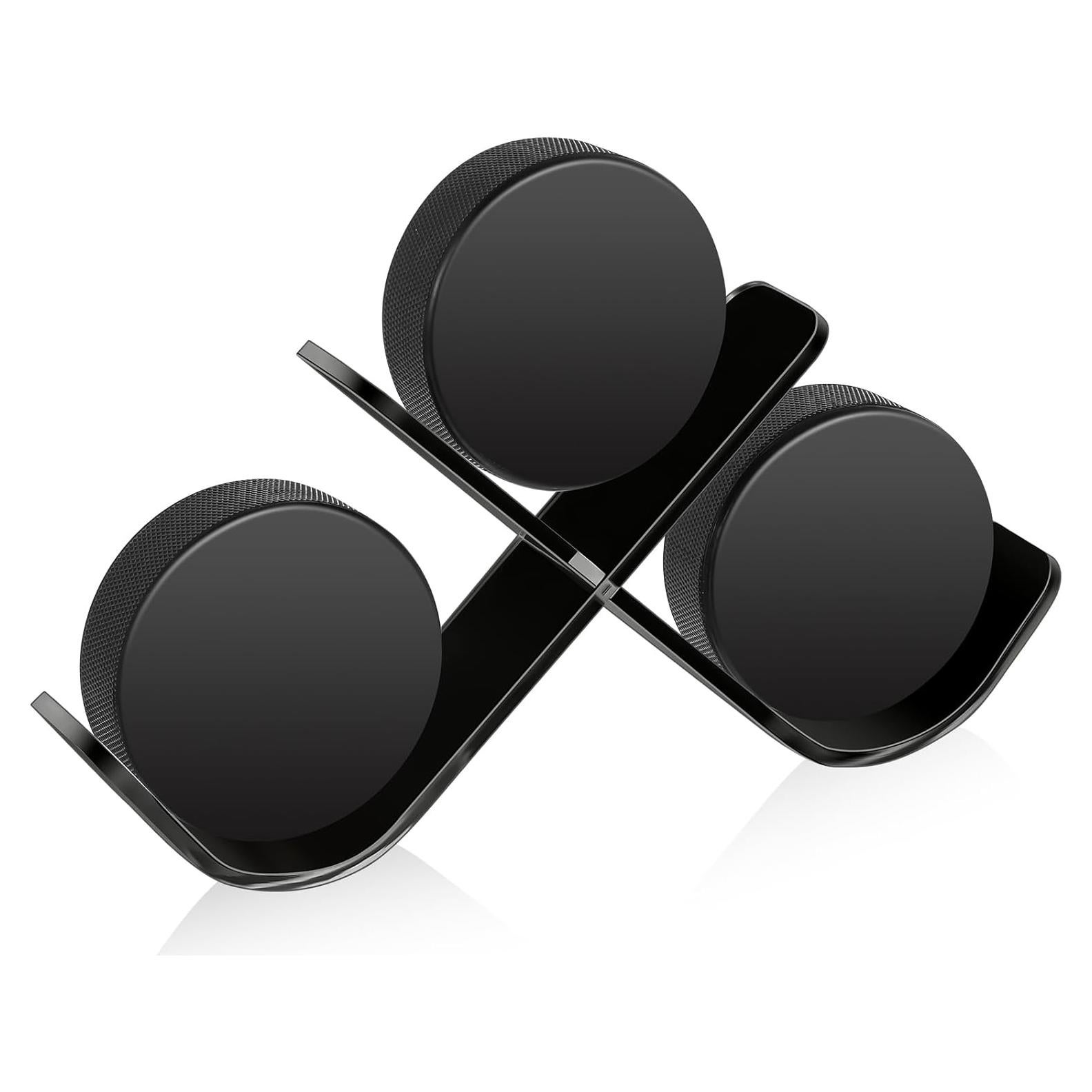 Estuche de exhibición para disco de hockey acrílico Wonderjune 22.86x22.86 cm