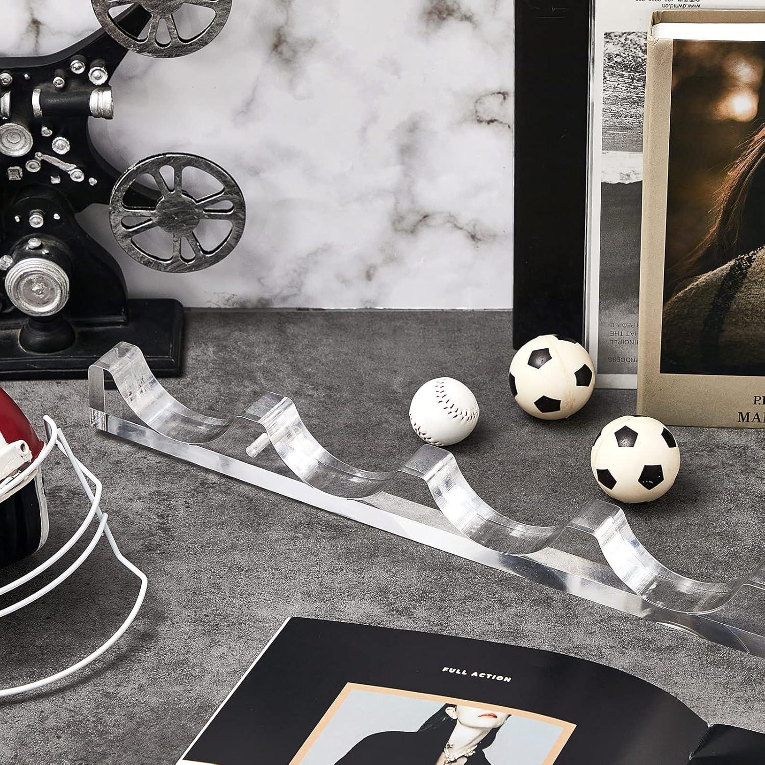 Soporte de Exhibición para Pucks de Hockey Yulejo - 2 Piezas Acrílico