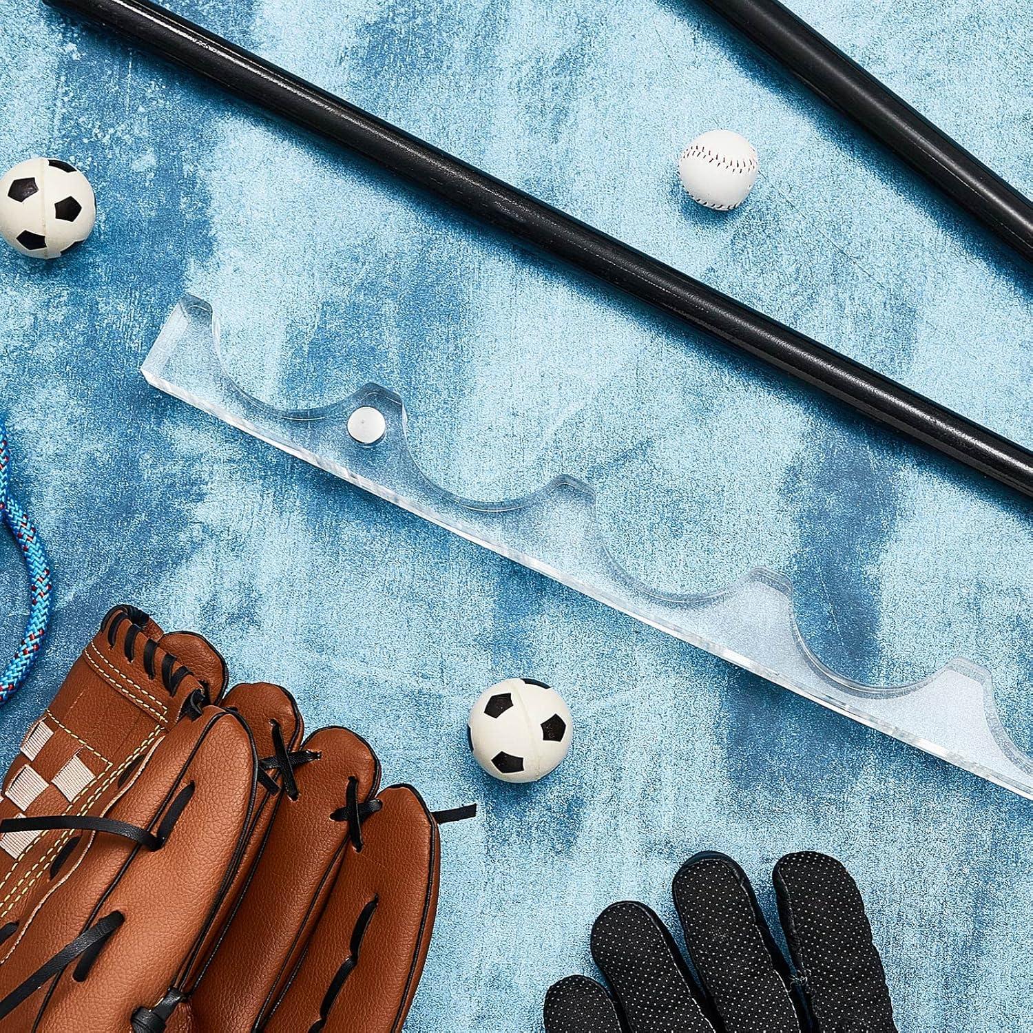 Soporte de Exhibición para Pucks de Hockey Yulejo - 2 Piezas Acrílico