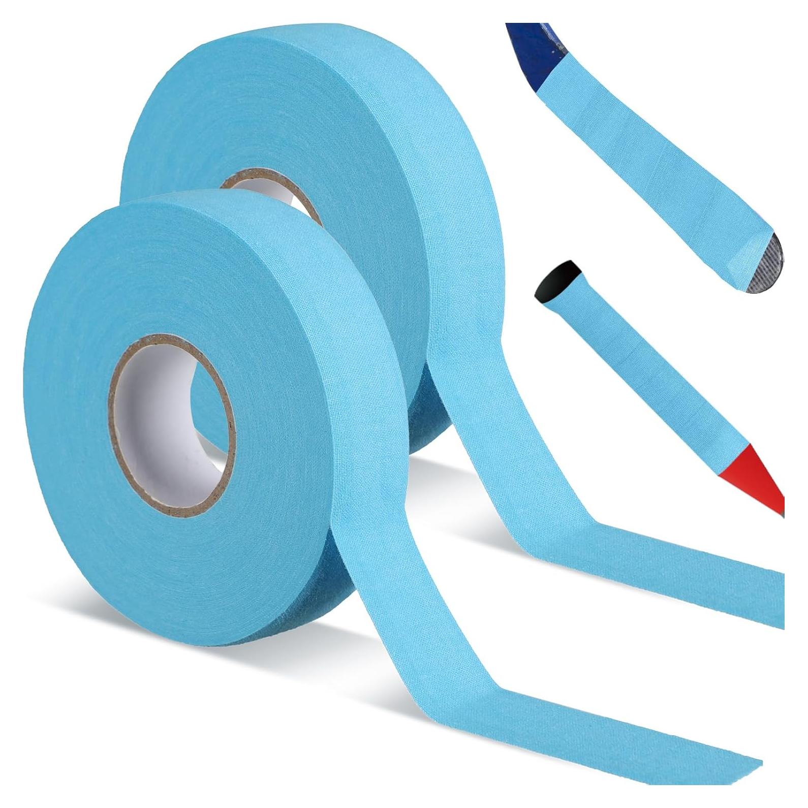 Cinta de Tela para Hockey Jerify 2 Rollos 25m x 2.5cm Azul