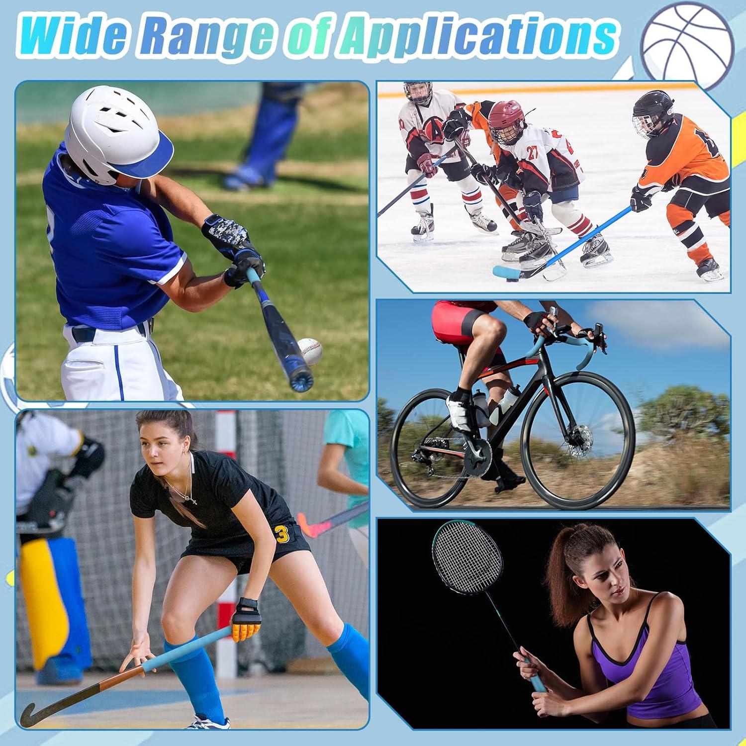 Cinta de Tela para Hockey Jerify 2 Rollos 25m x 2.5cm Azul