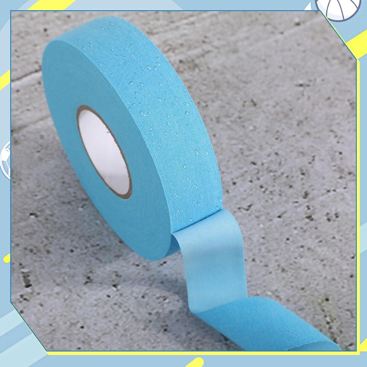 Cinta de Tela para Hockey Jerify 2 Rollos 25m x 2.5cm Azul