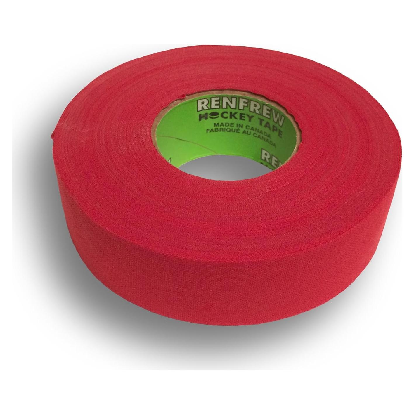 Cinta de Hockey Renfrew 2.54cm Rojo 25m - Calidad Profesional