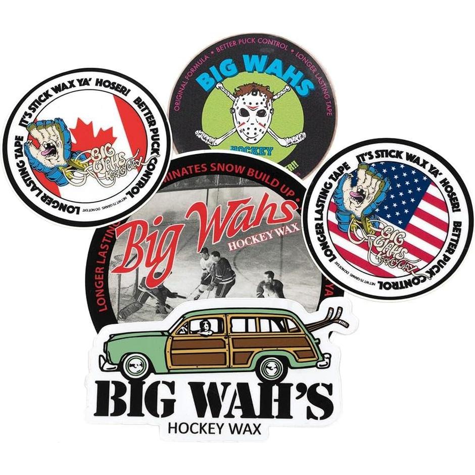 Bolsa de Accesorios de Hockey Big Wahs 2023 - Incluye Cinta, Tijeras y Más