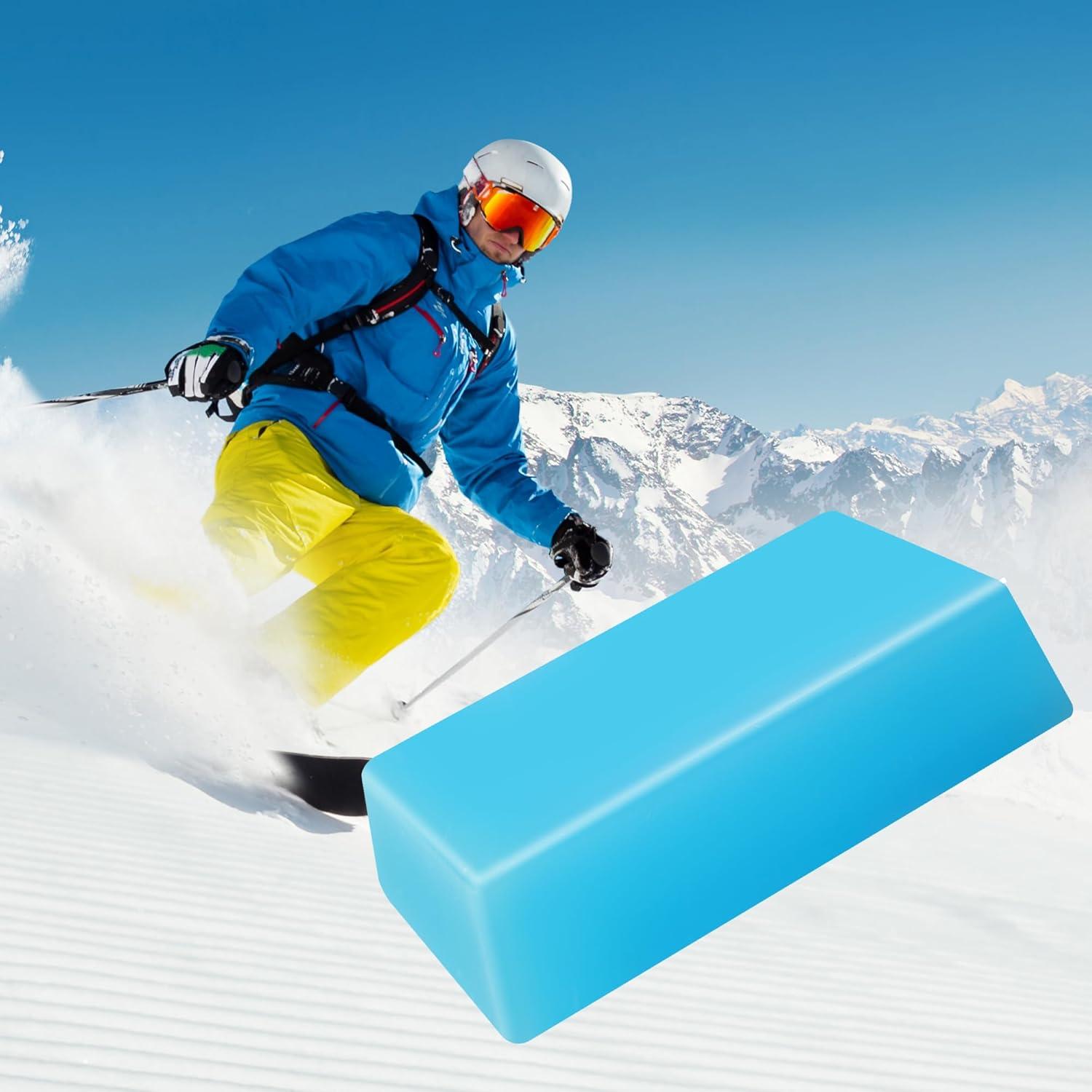 Cera para Snowboard y Esquí SFNSM Azul 2 Piezas 11.4x6.4cm