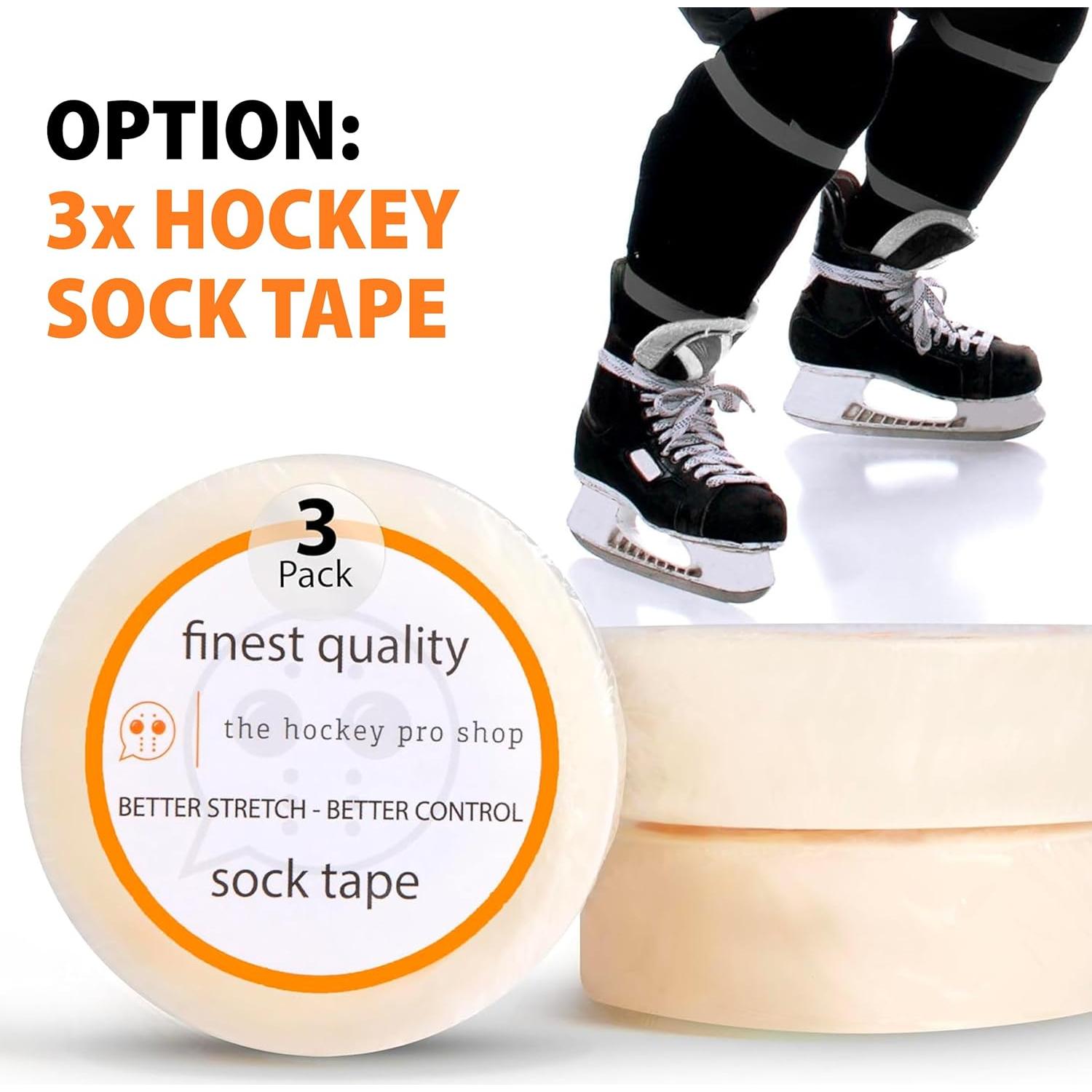 Bolsa de Cinta de Hockey Pro - 3 Rollos y Tijeras, Nylon