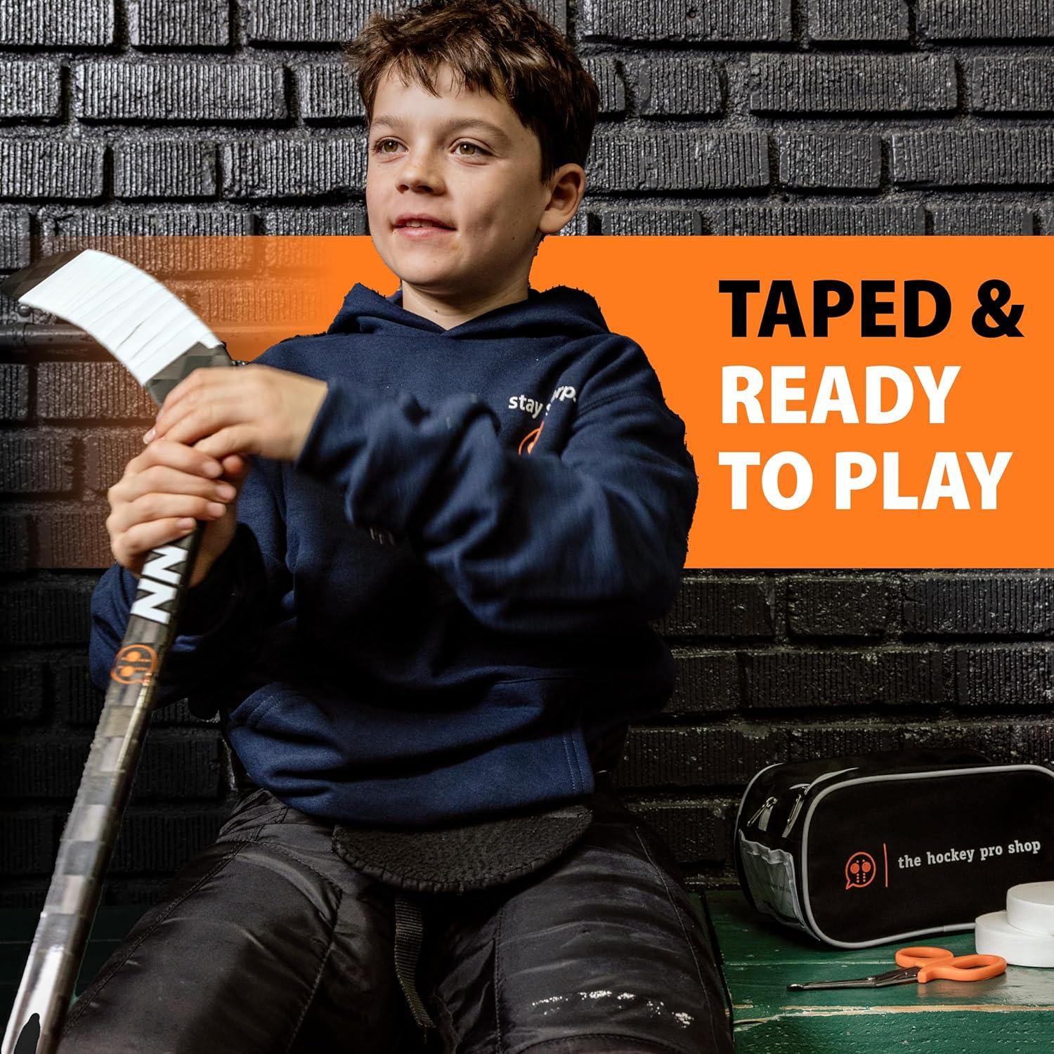 Bolsa de Cinta de Hockey Pro - 3 Rollos y Tijeras, Nylon