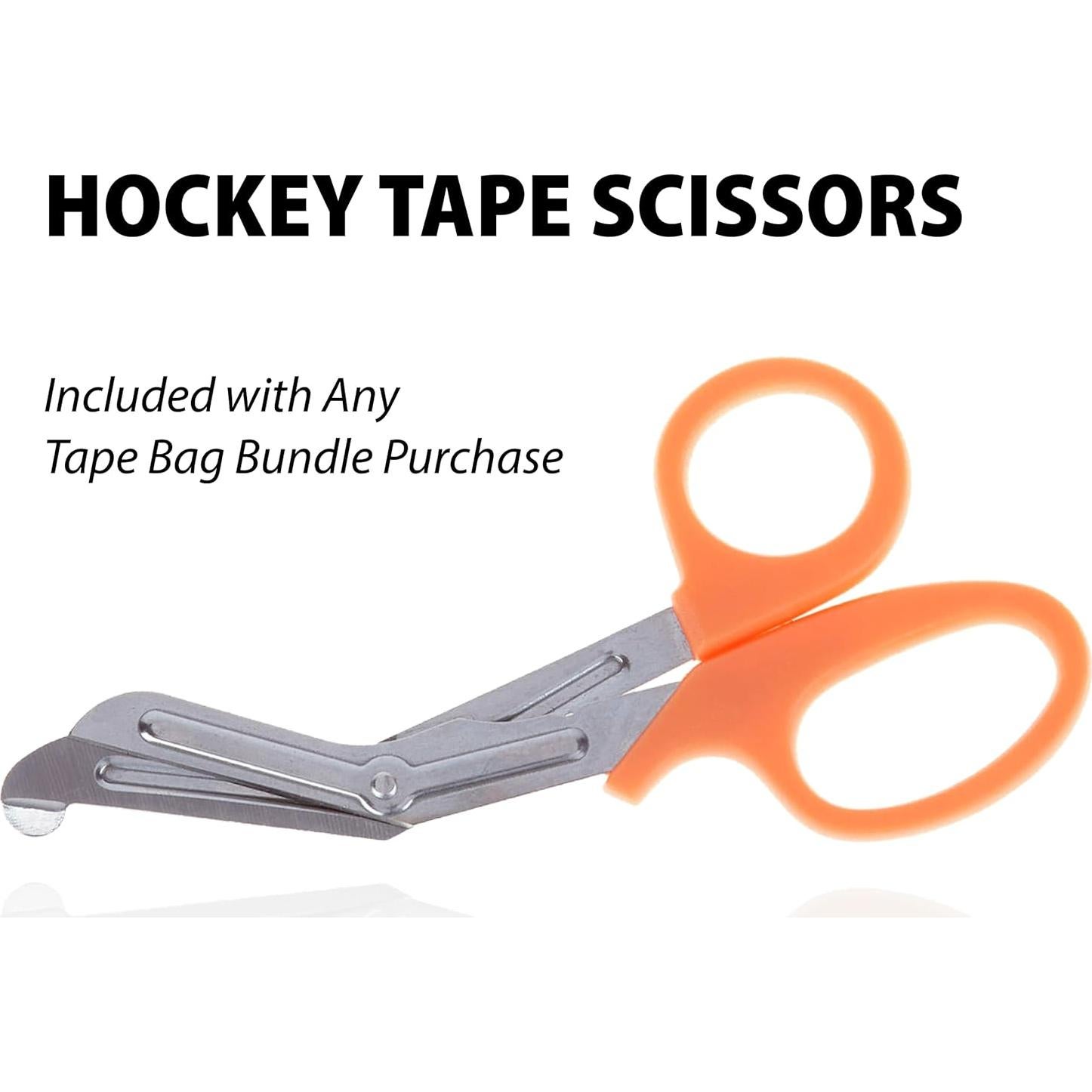 Bolsa de Cinta de Hockey Pro - 3 Rollos y Tijeras, Nylon