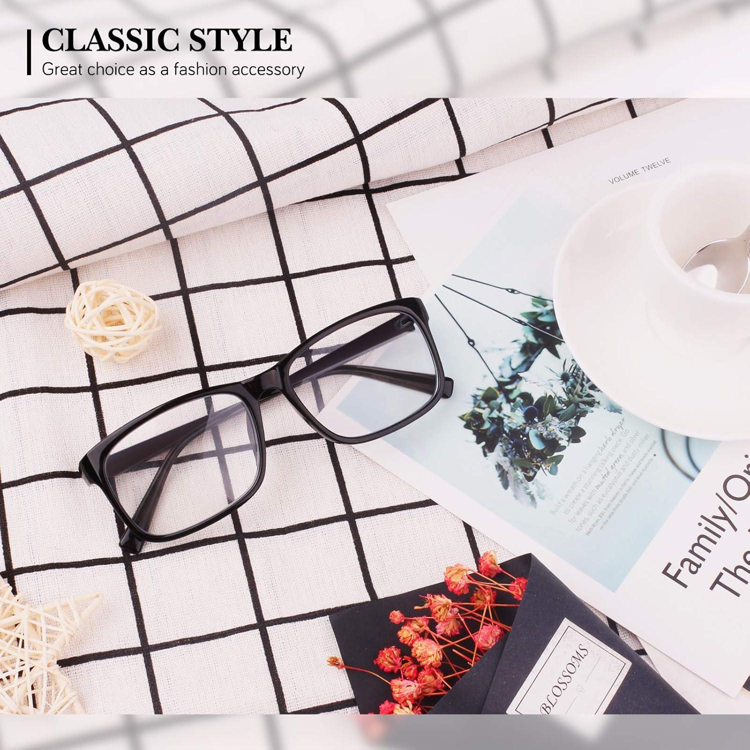 Gafas GQUEEN Transparentes Rectangulares UV 100% Mujeres