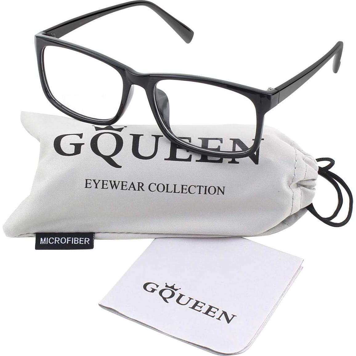 Gafas GQUEEN Transparentes Rectangulares UV 100% Mujeres
