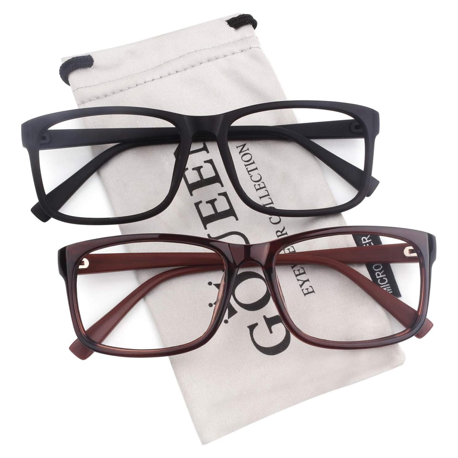 Gafas de Sol GQUEEN Rectangulares Sin Prescripción