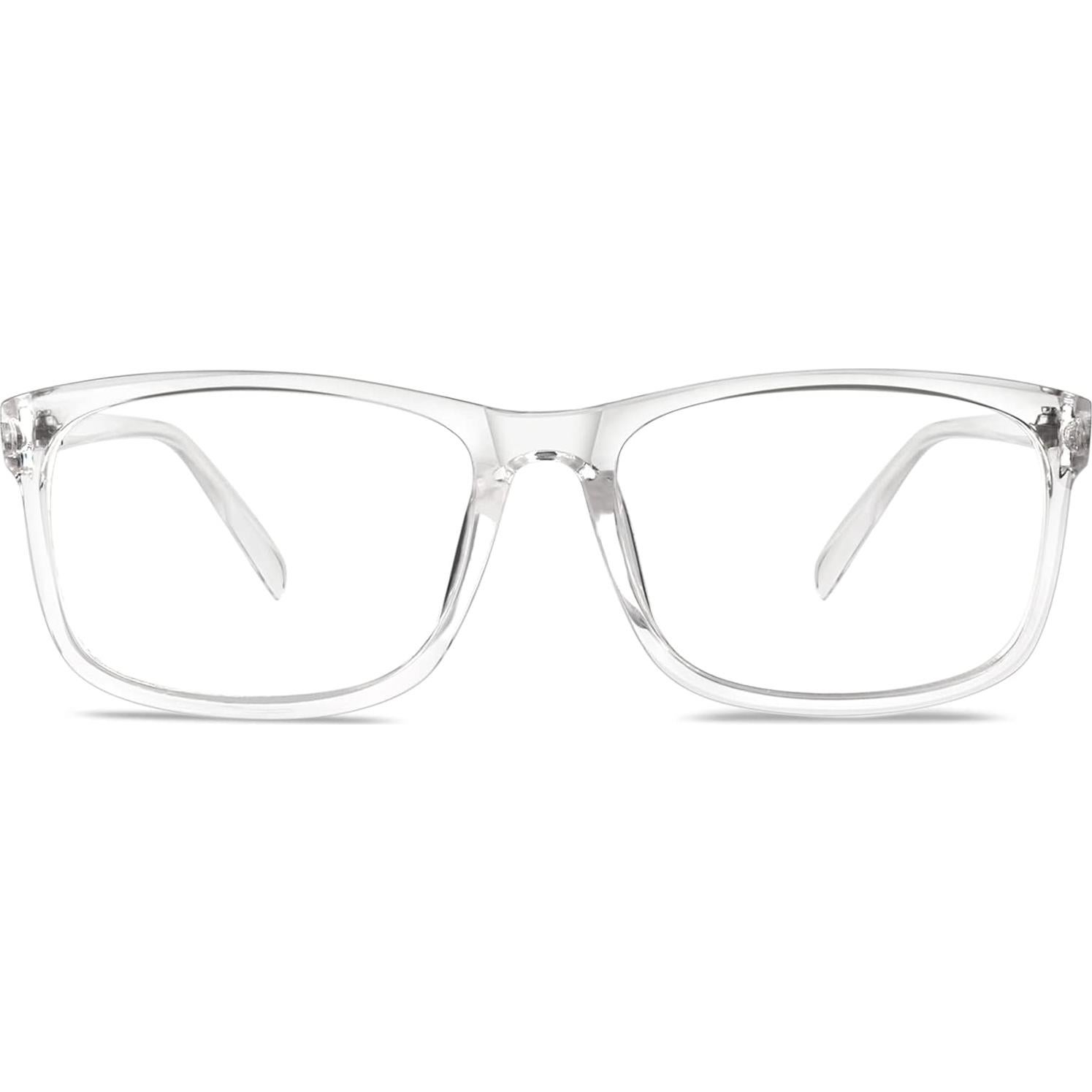 Gafas Falsas GQUEEN Cristal Claro Montura Rectangular