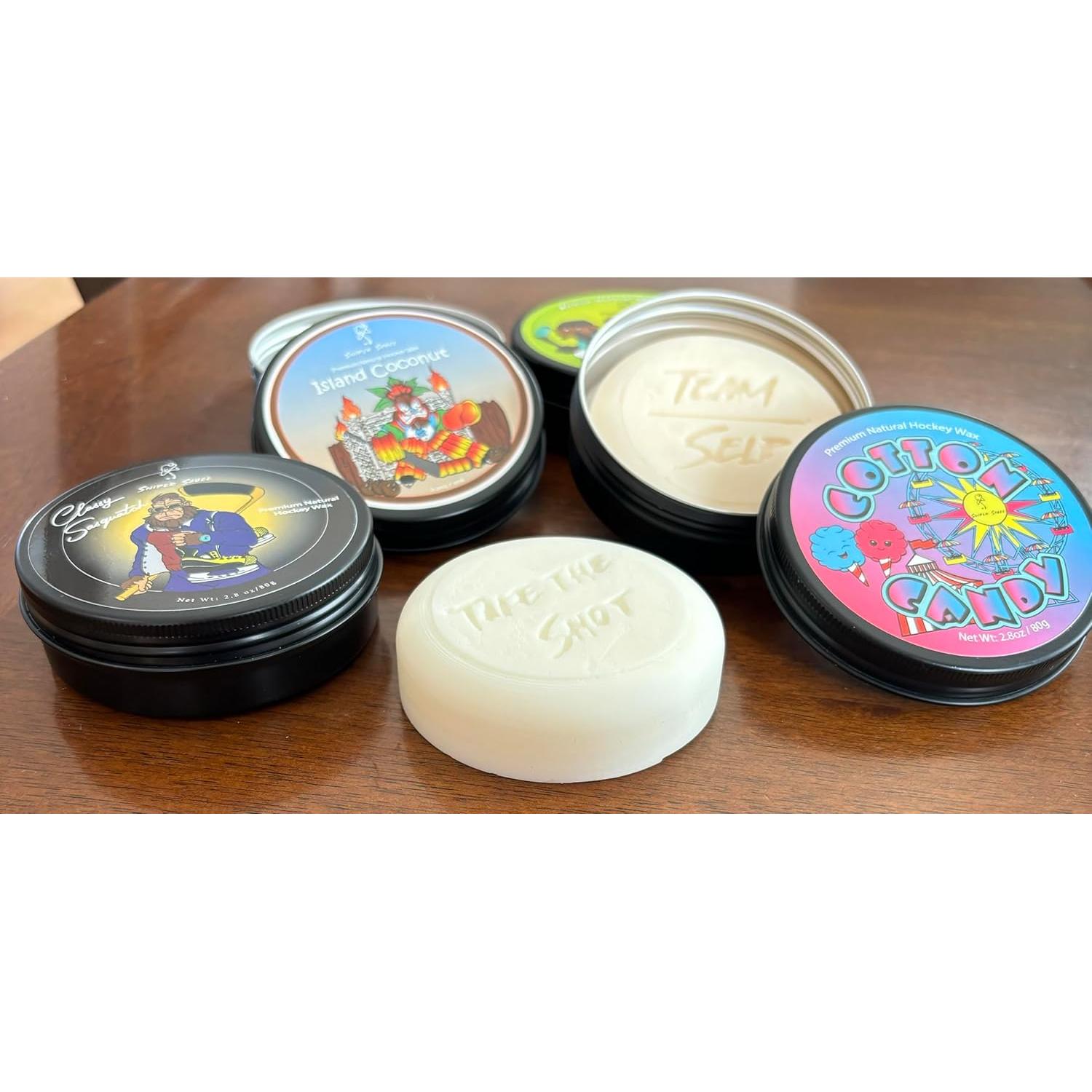 Cera de Hockey Natural Premium Sniper Sauce - 79g, Agarre Perfecto