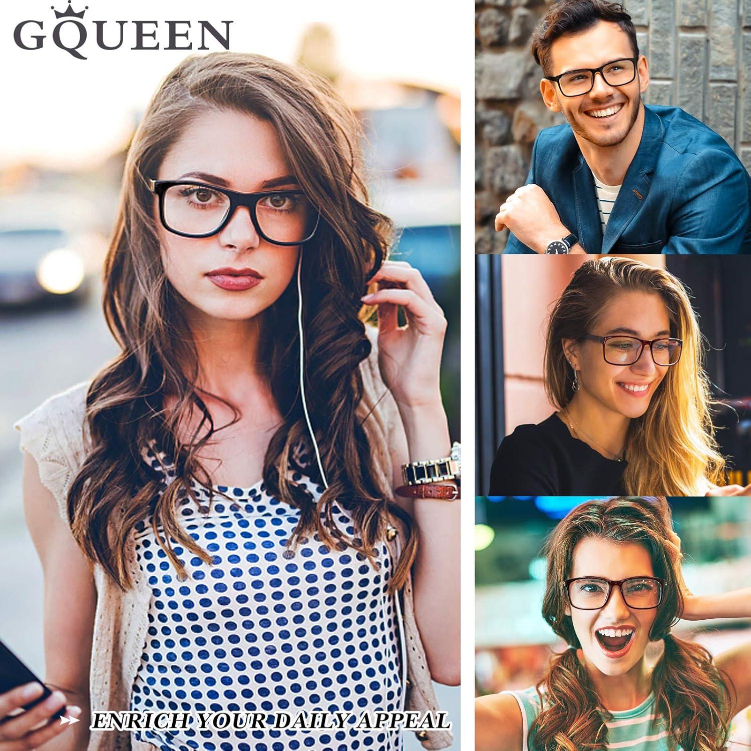 Gafas Transparentes GQUEEN Modelo FBAGQ12c Marrón