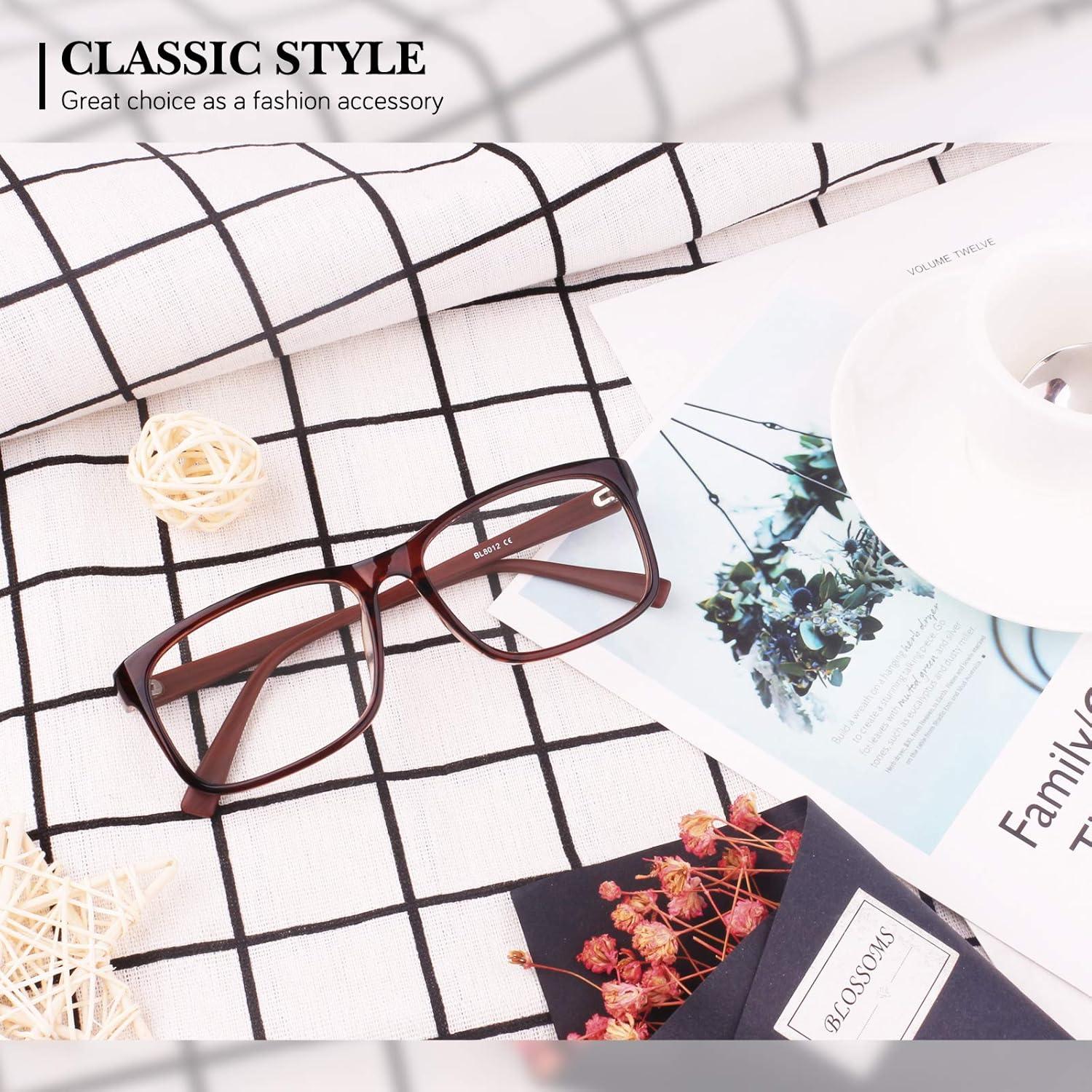 Gafas Transparentes GQUEEN Modelo FBAGQ12c Marrón