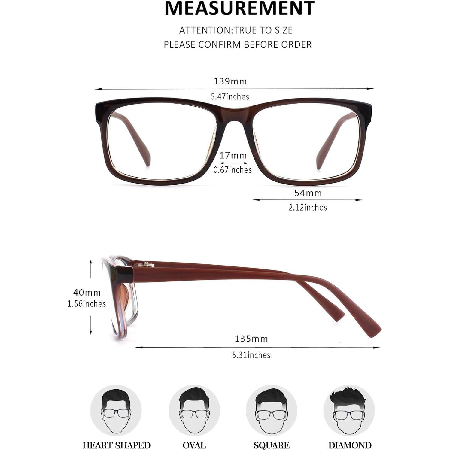 Gafas Transparentes GQUEEN Modelo FBAGQ12c Marrón