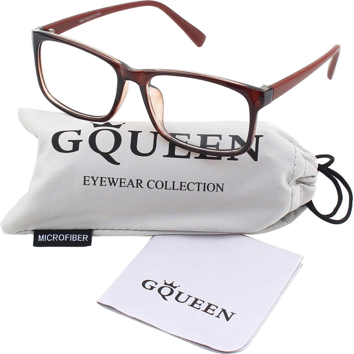 Gafas Transparentes GQUEEN Modelo FBAGQ12c Marrón