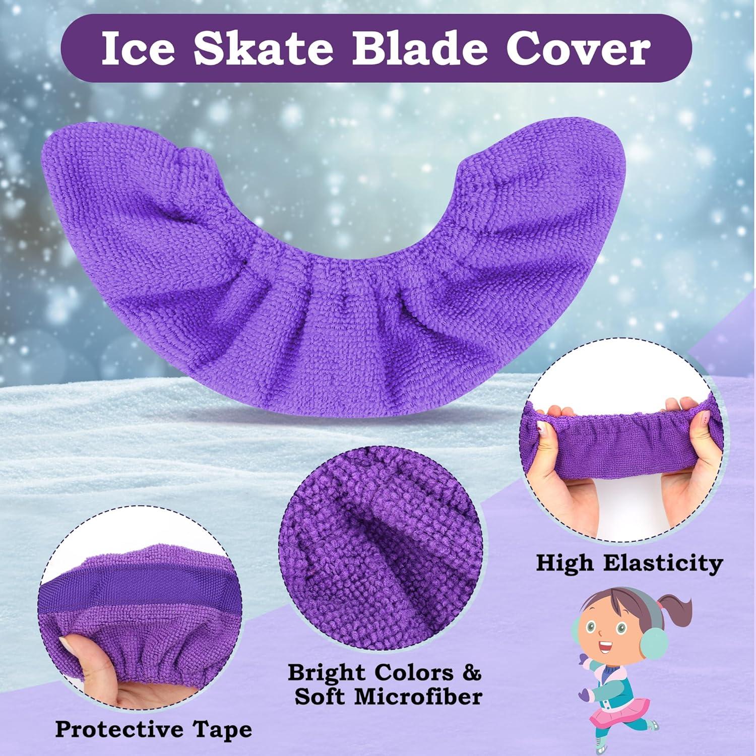 Protectores de Patín Anglekai 2+2PCS Ajustables para Hockey