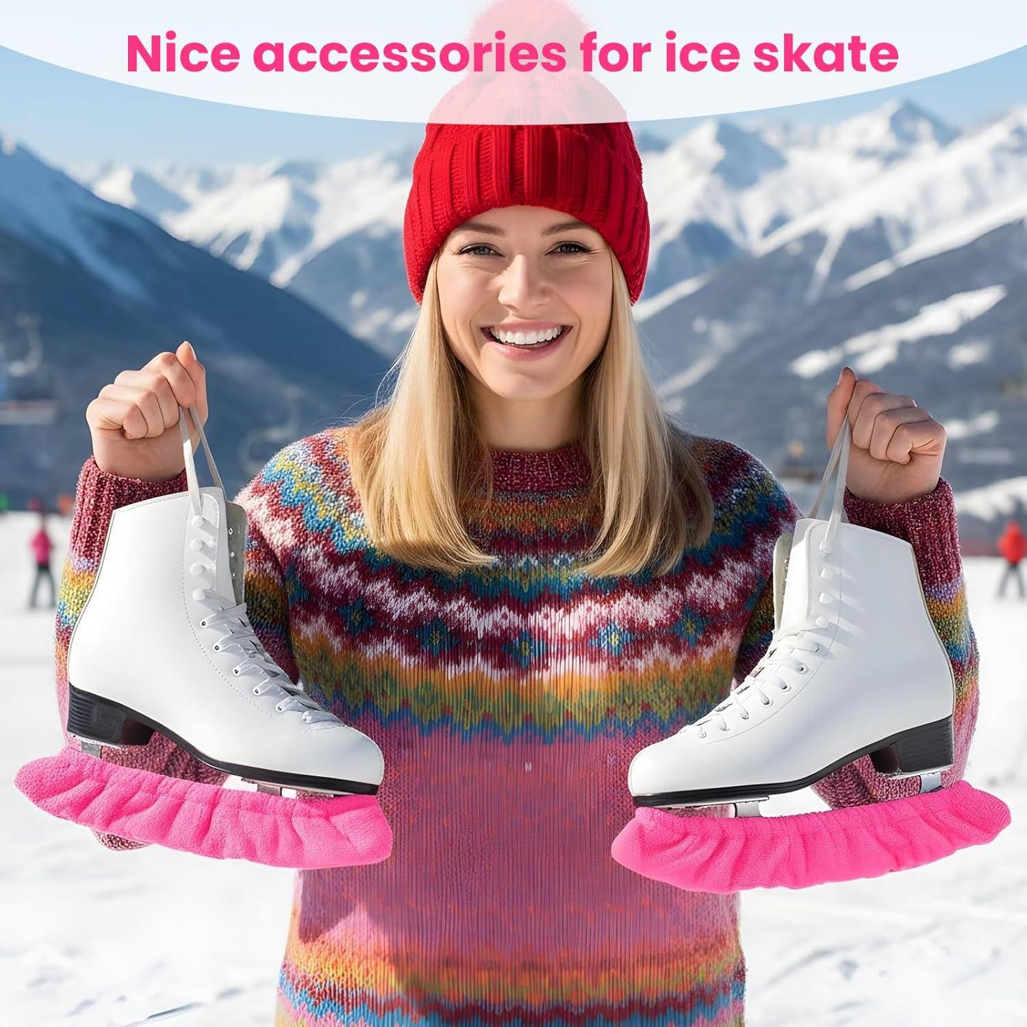 Cubiertas de cuchillas de patín sobre hielo WJIAAA - 2 PCS