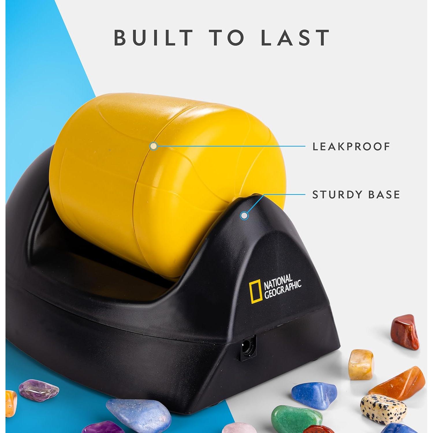 Kit de Tumbling de Rocas National Geographic - Pulidor Duradero