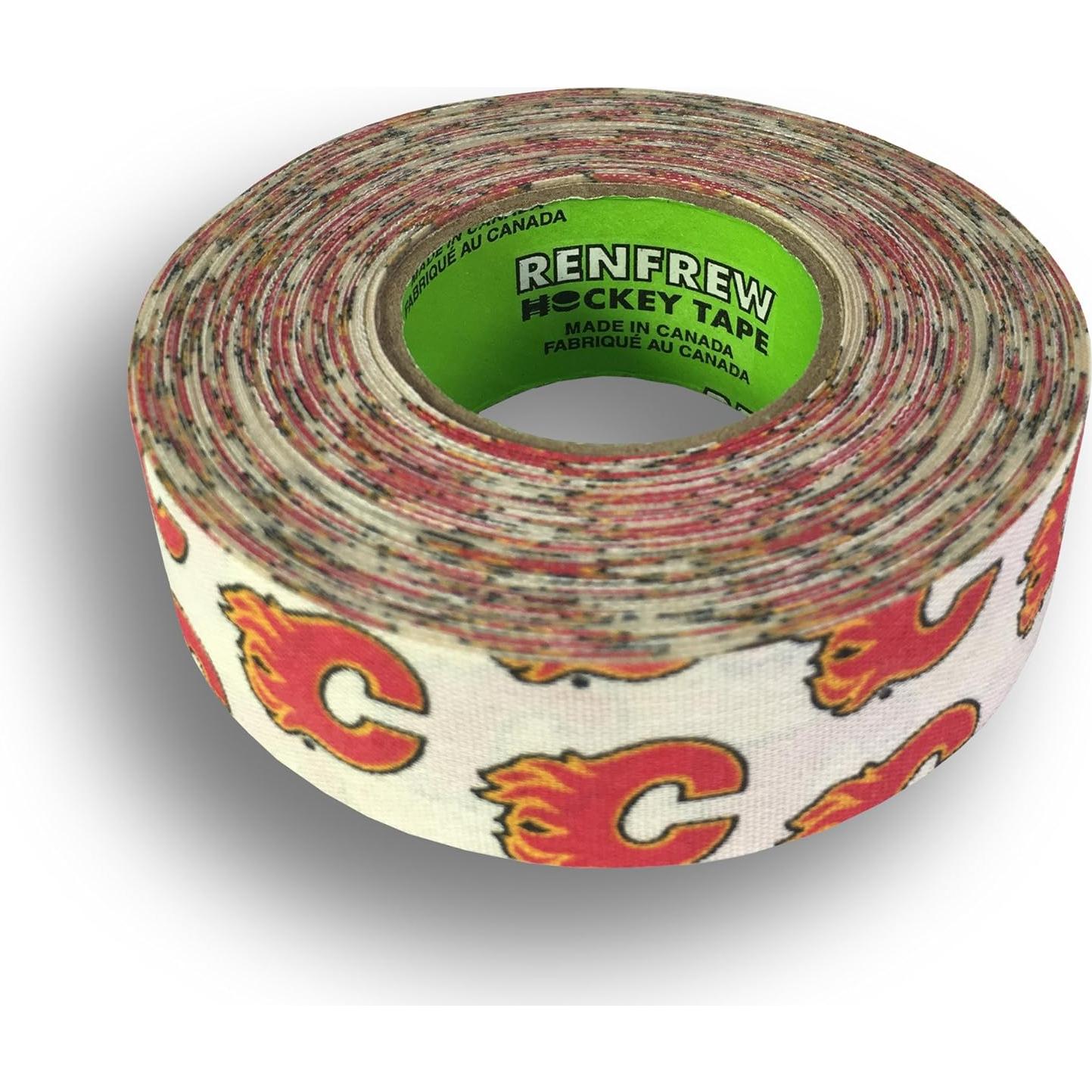 Cinta de Hockey Renfrew 24mm x 18m Calgary Flames