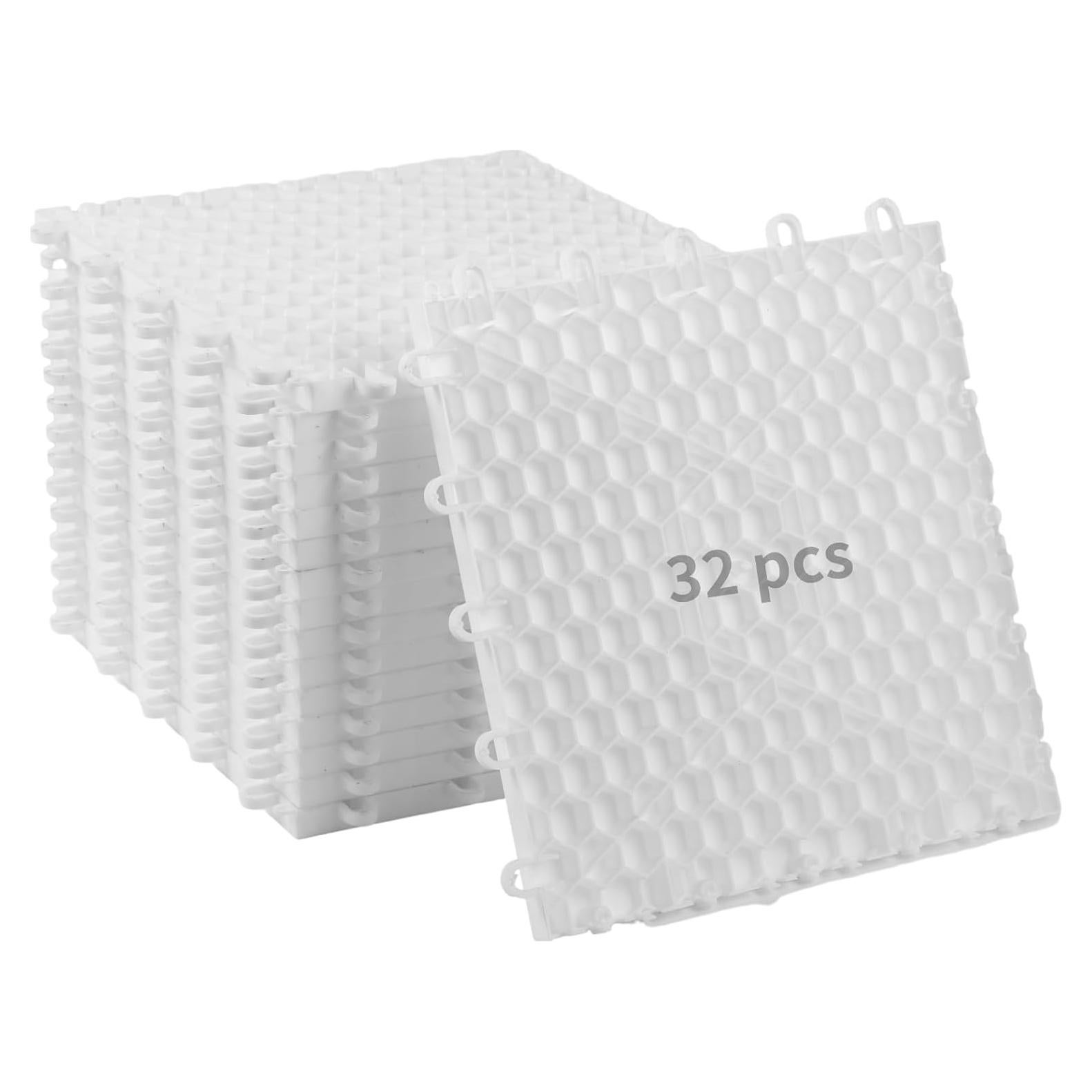 32 Losas de Hockey Sintético Tideme 24.9x24.9 cm para Entrenamiento