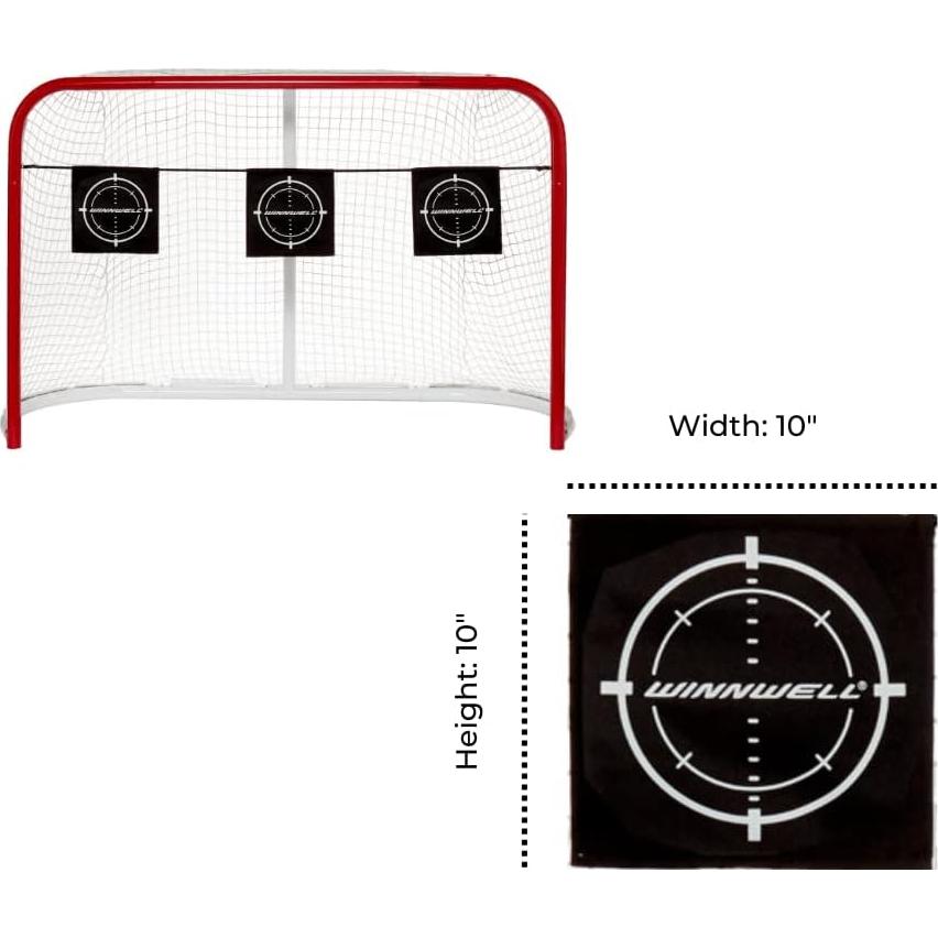 Objetivo de Entrenamiento Bungee Hockey Winnwell BT0100 - Mejora Precisión Tiro