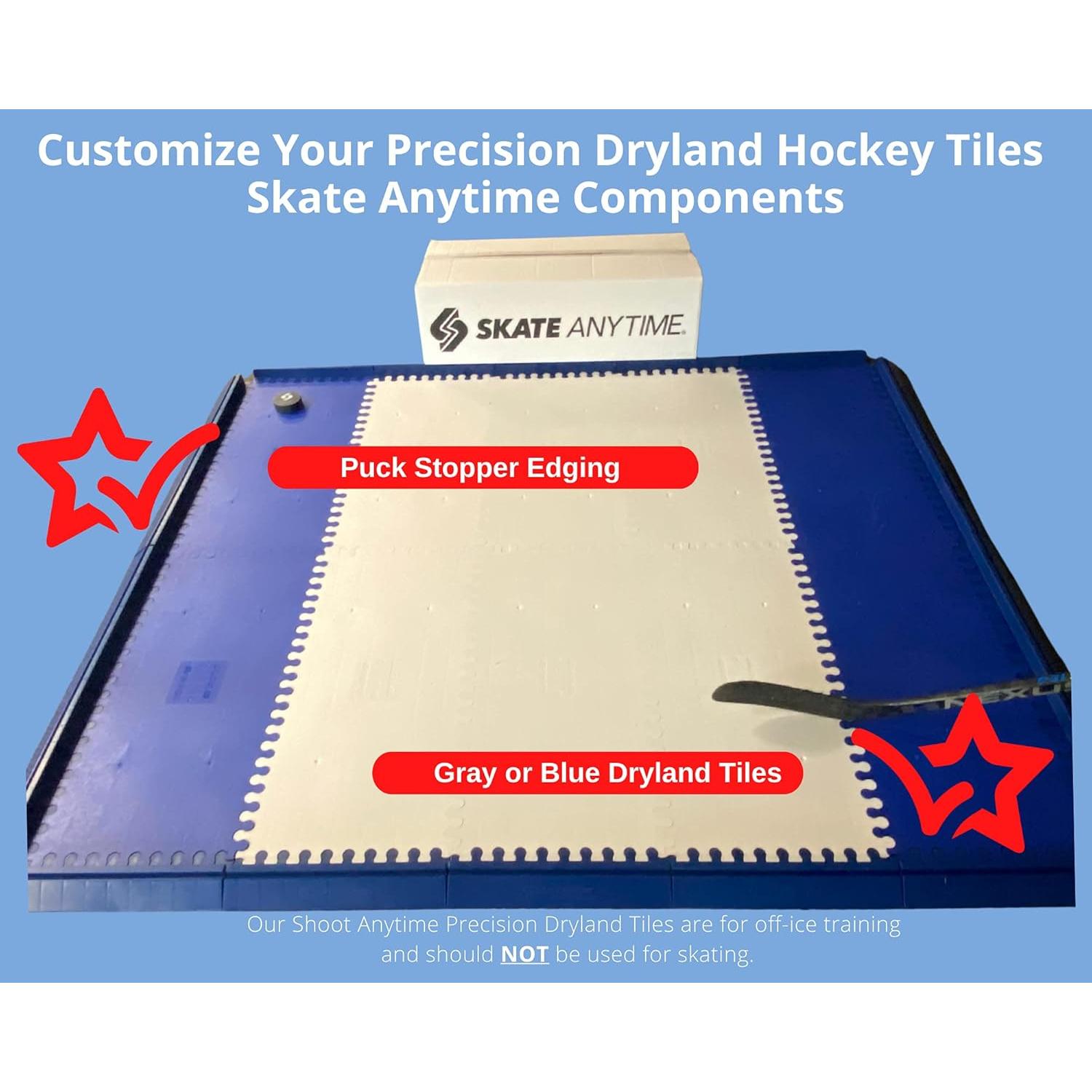 Azulejos de Hockey Secado Skate Anytime 35 Paneles Azul/Gris