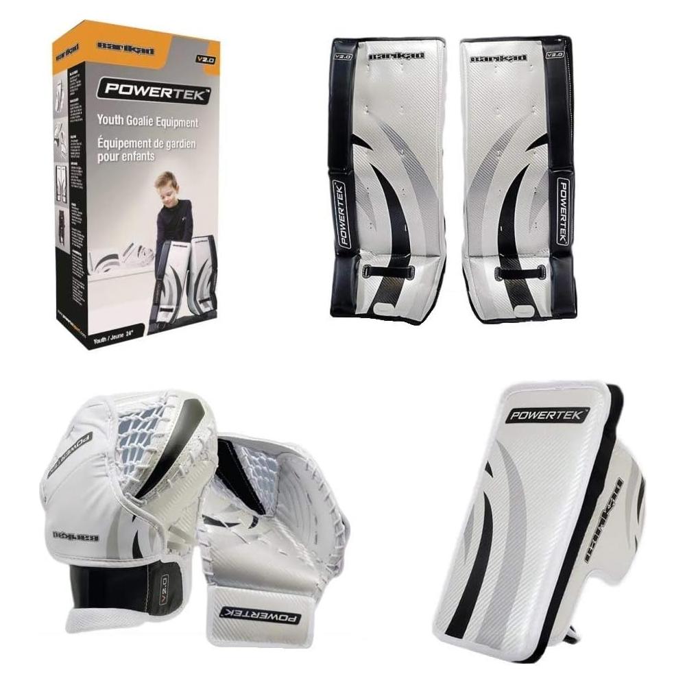 Conjunto de Patines de Portero PowerTek Barikad V2.0 22"