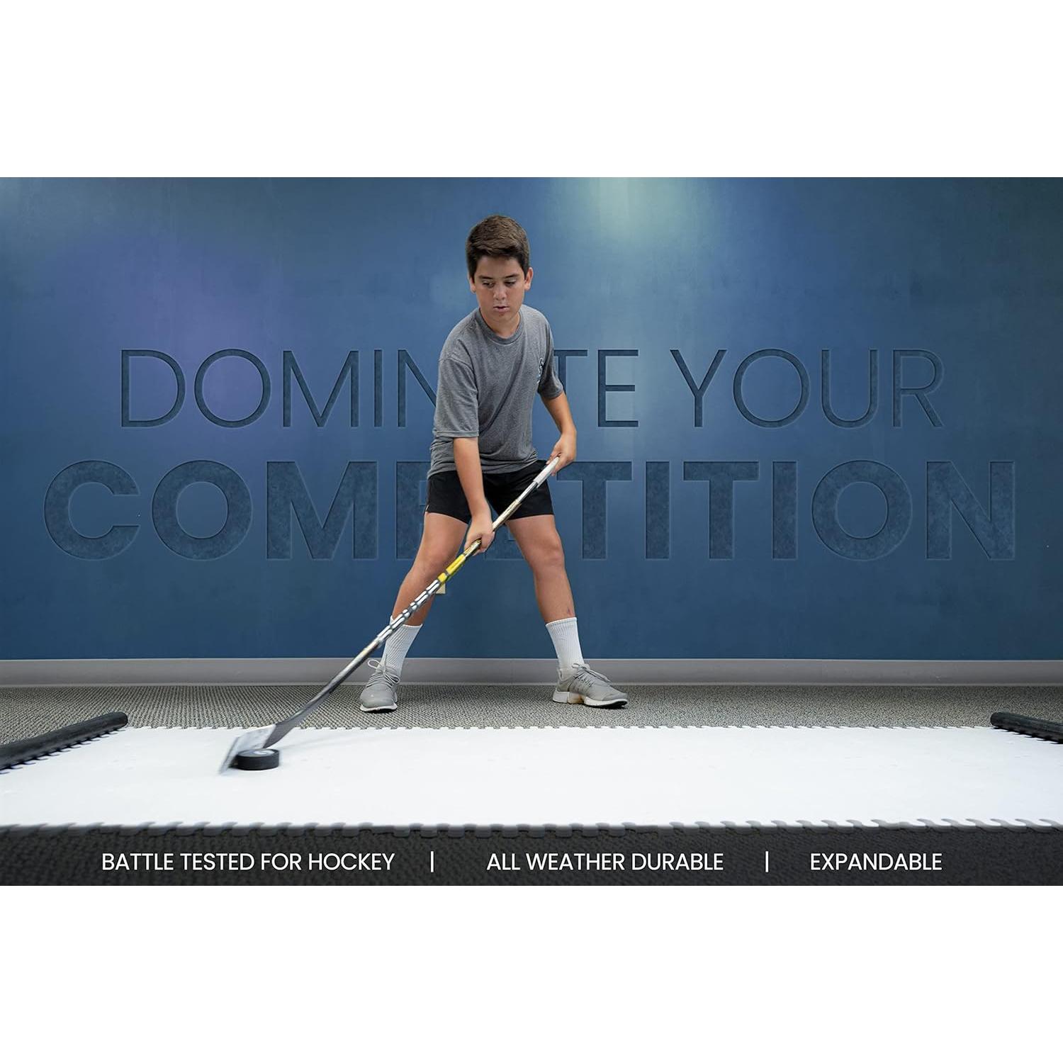 Tabla de Hockey Skate Anytime - Rebotador de Puck y Almohadilla