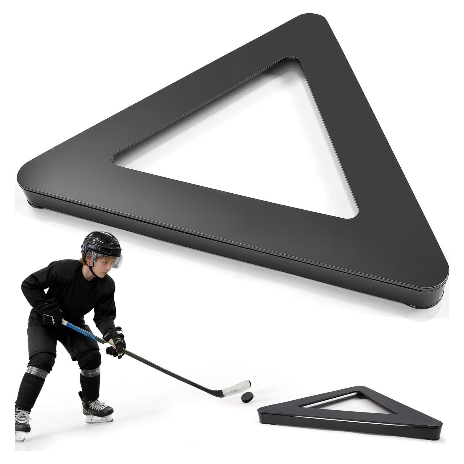 Pasador de Hockey Joewuzun Triangular 66 cm para Entrenamiento