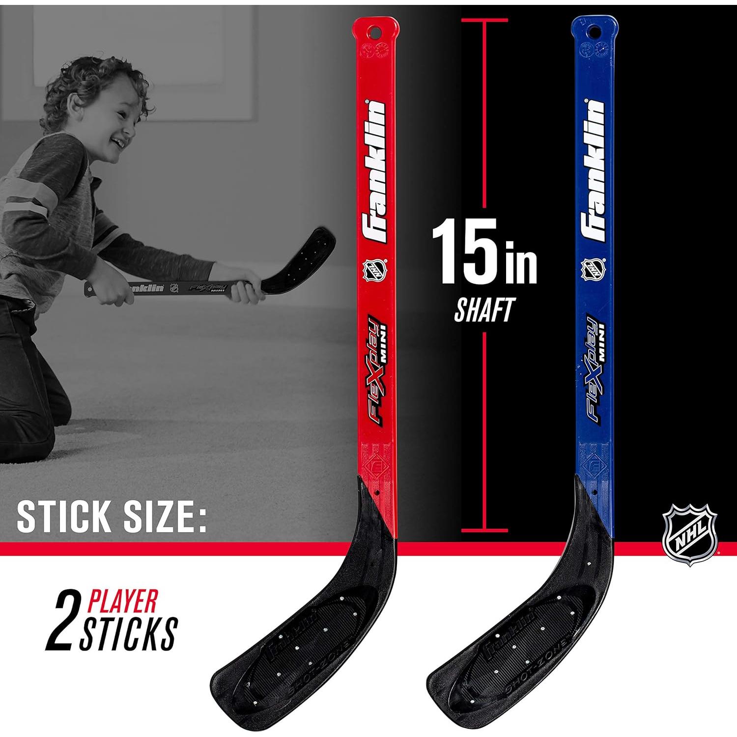 Conjunto de Hockey Mini Franklin Sports - 2 Palos y 2 Pelotas