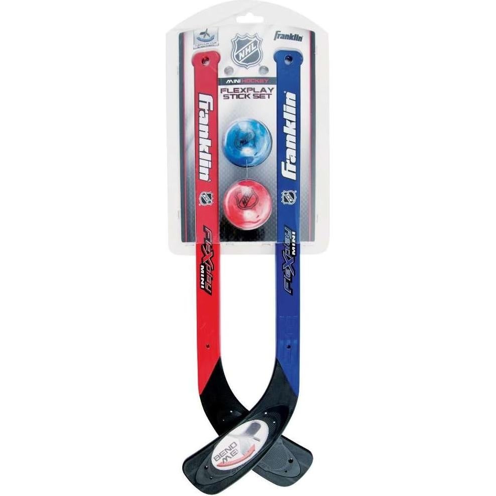 Conjunto de Hockey Mini Franklin Sports - 2 Palos y 2 Pelotas