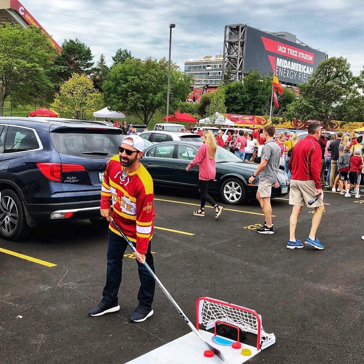Juego de Pase de Hockey Sauce Toss Pro - 2 Jugadores, Portátil