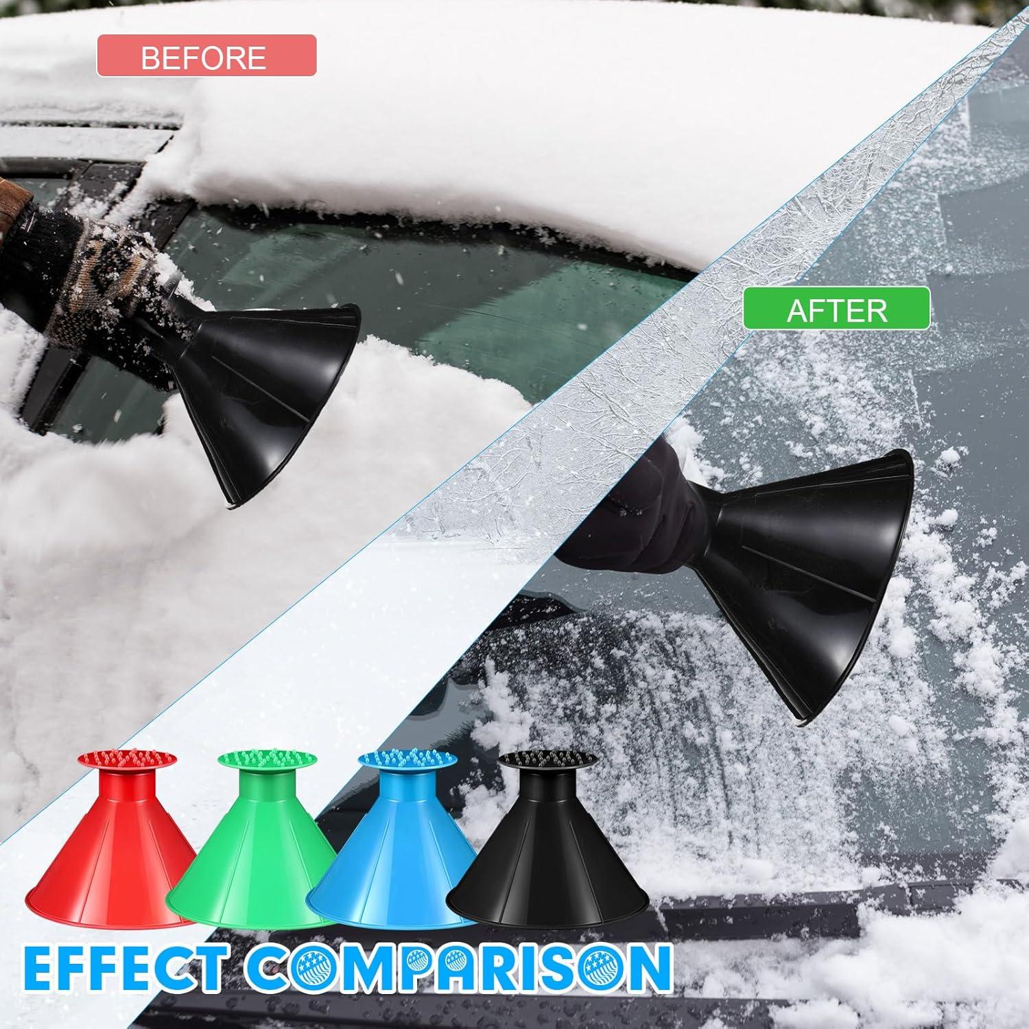 Raspadores de Hielo para Parabrisas Gisafai 24 Pcs Colores