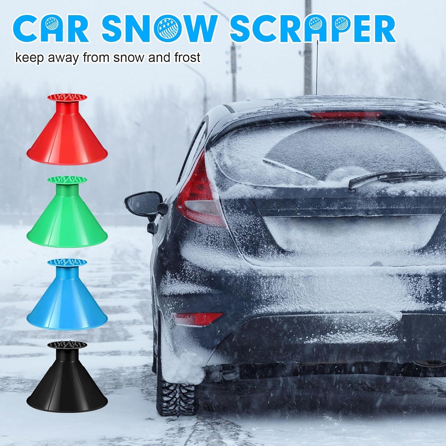 Raspadores de Hielo para Parabrisas Gisafai 24 Pcs Colores