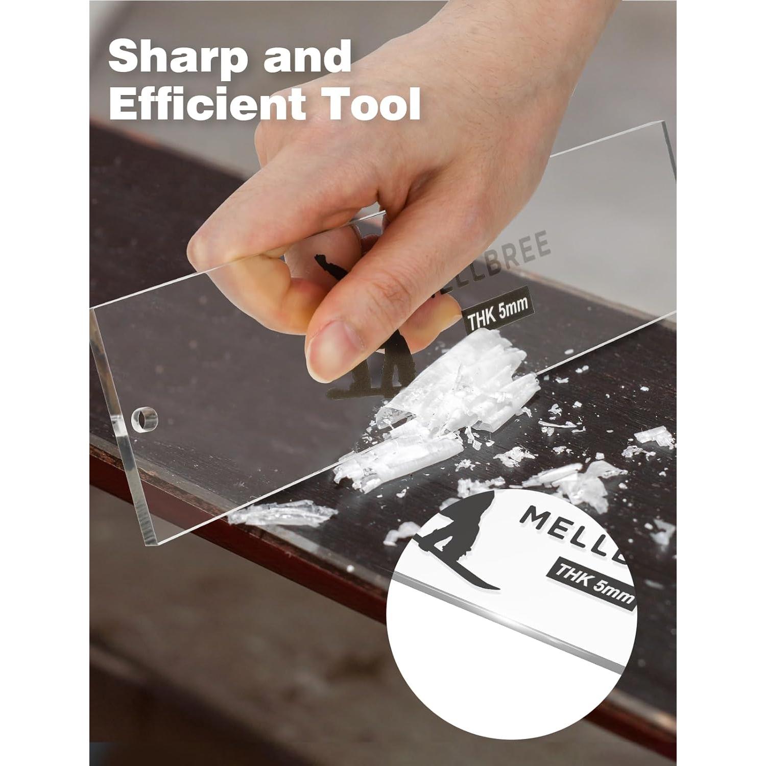 Raspador de Cera para Esquí Mellbree 2 Paquete 5mm