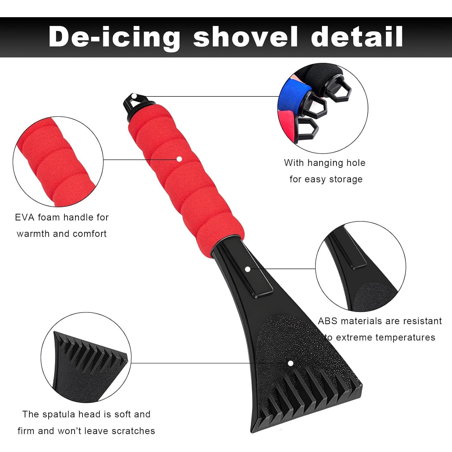 Raspador de Hielo Gasedin para Parabrisas Coche 27.9x10.2cm