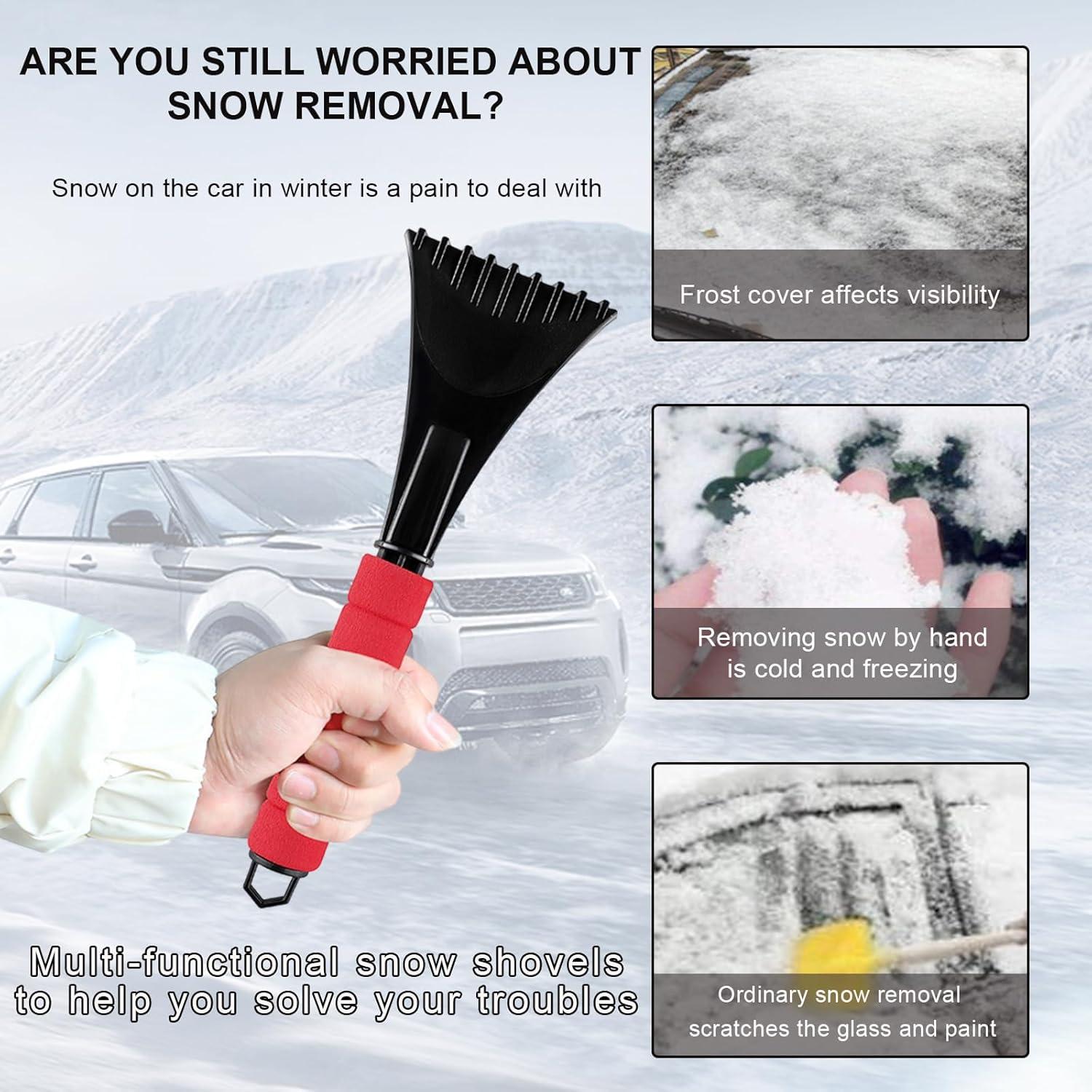 Raspador de Hielo Gasedin para Parabrisas Coche 27.9x10.2cm