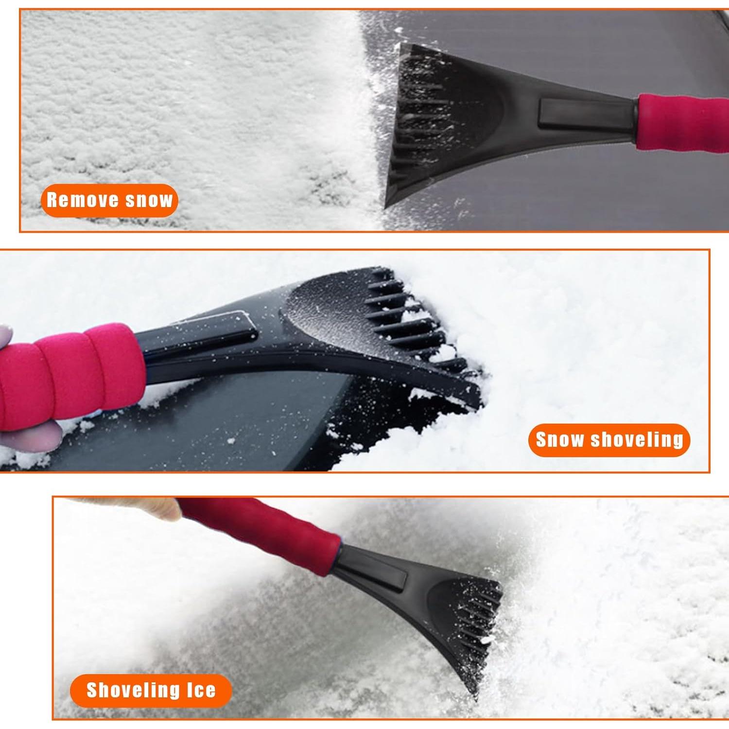 Raspador de Hielo Augeny para Parabrisas 28x10 cm Antirayones