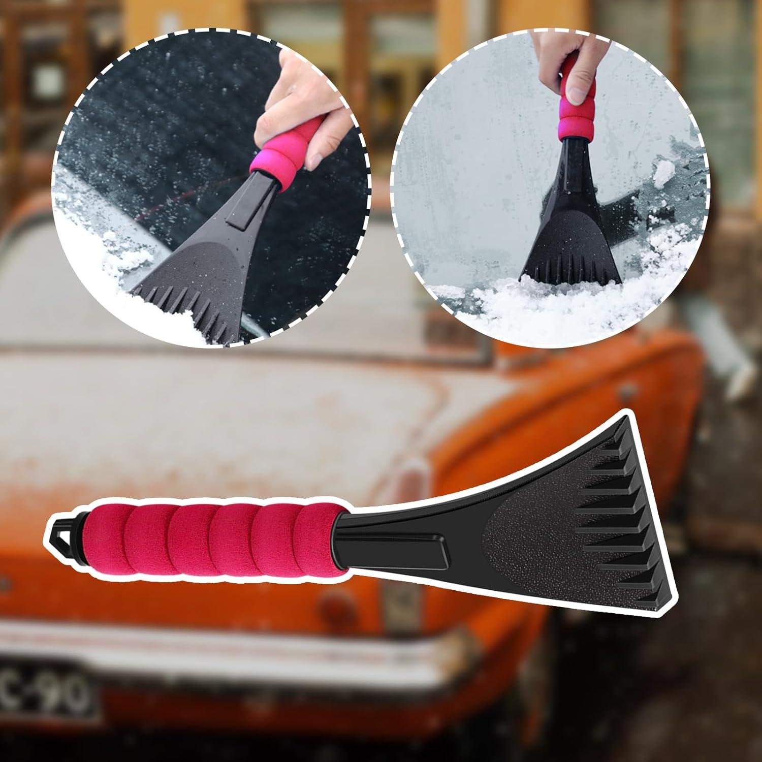 Raspador de Hielo Augeny para Parabrisas 28x10 cm Antirayones