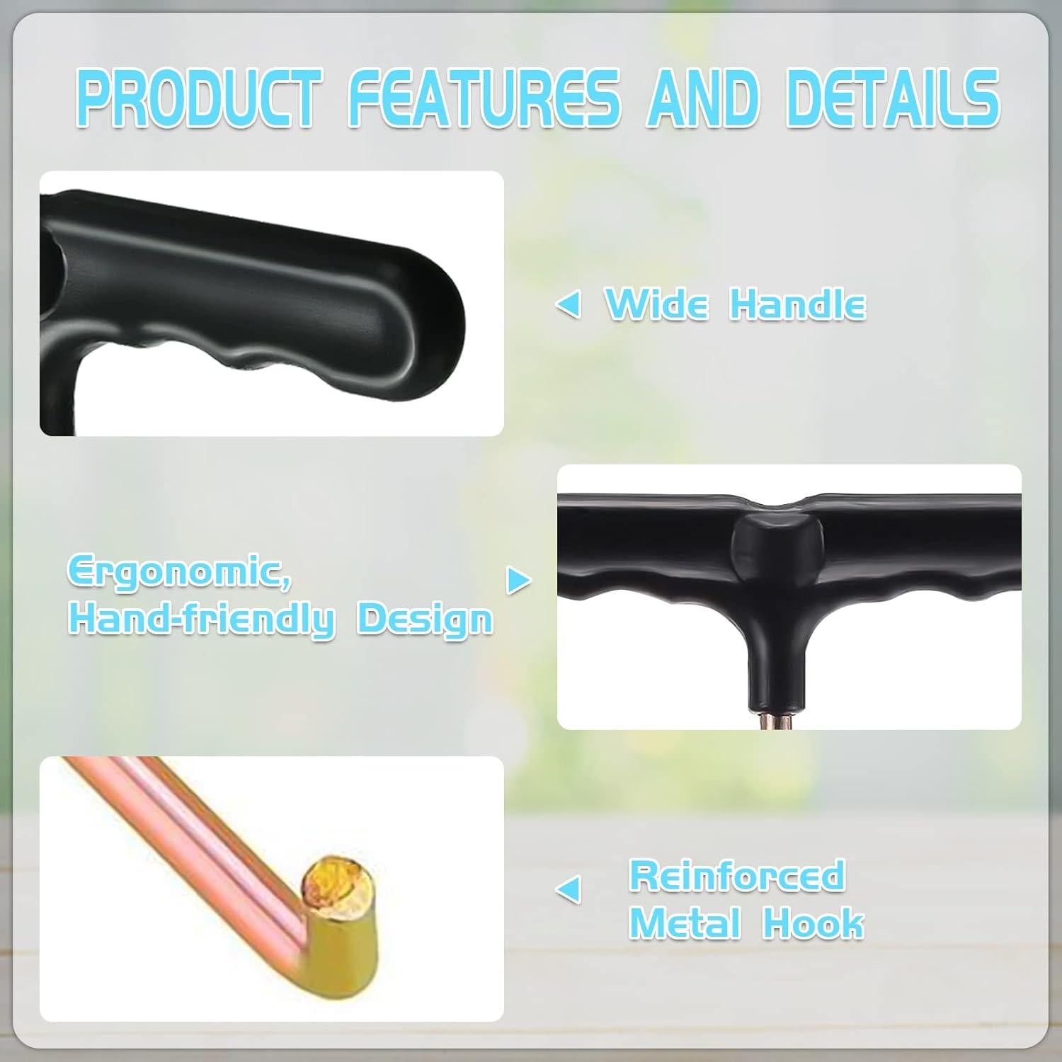 Herramienta Ajustadora de Cordones WOOPSOO 2 Pcs Acero Inoxidable