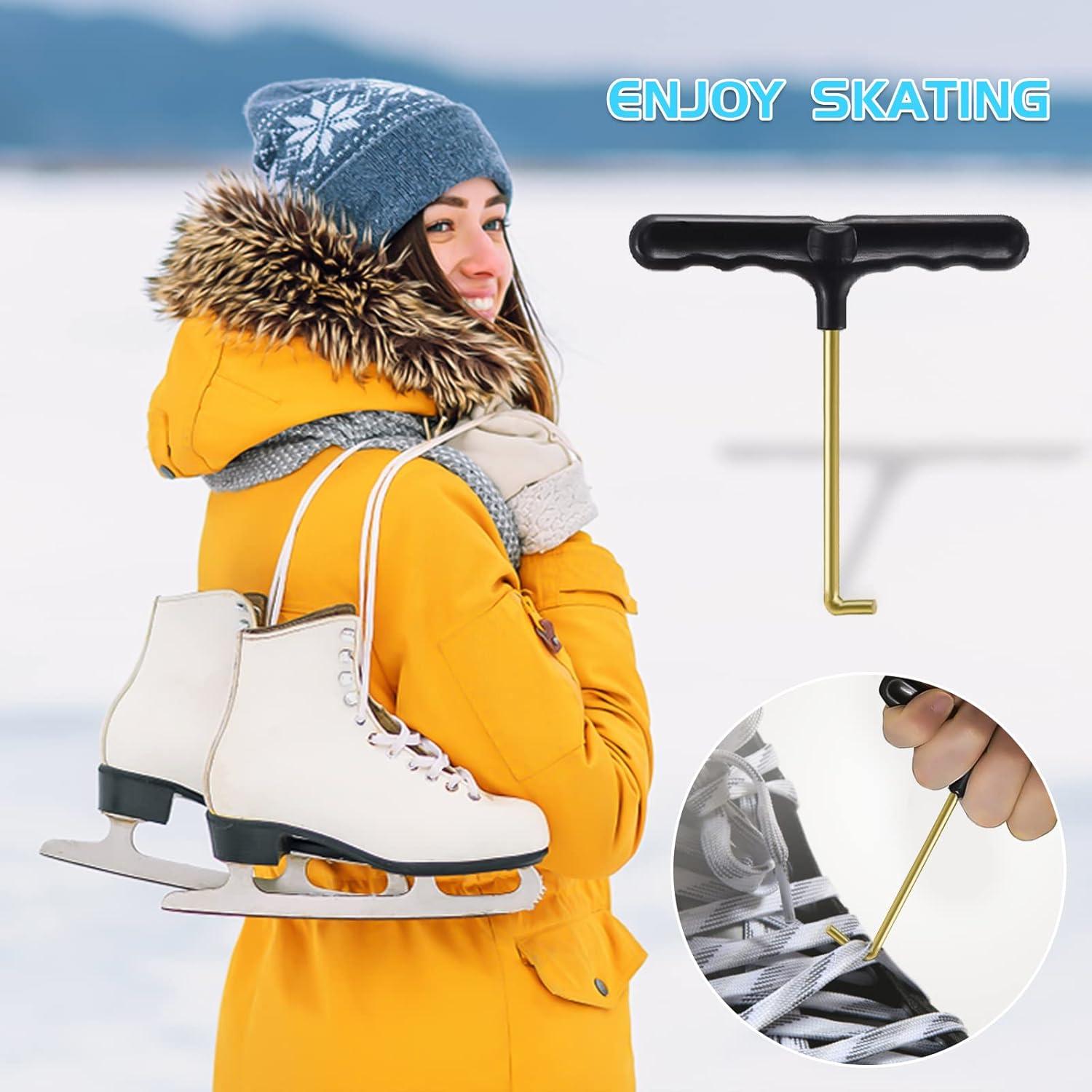 Herramienta Ajustadora de Cordones WOOPSOO 2 Pcs Acero Inoxidable