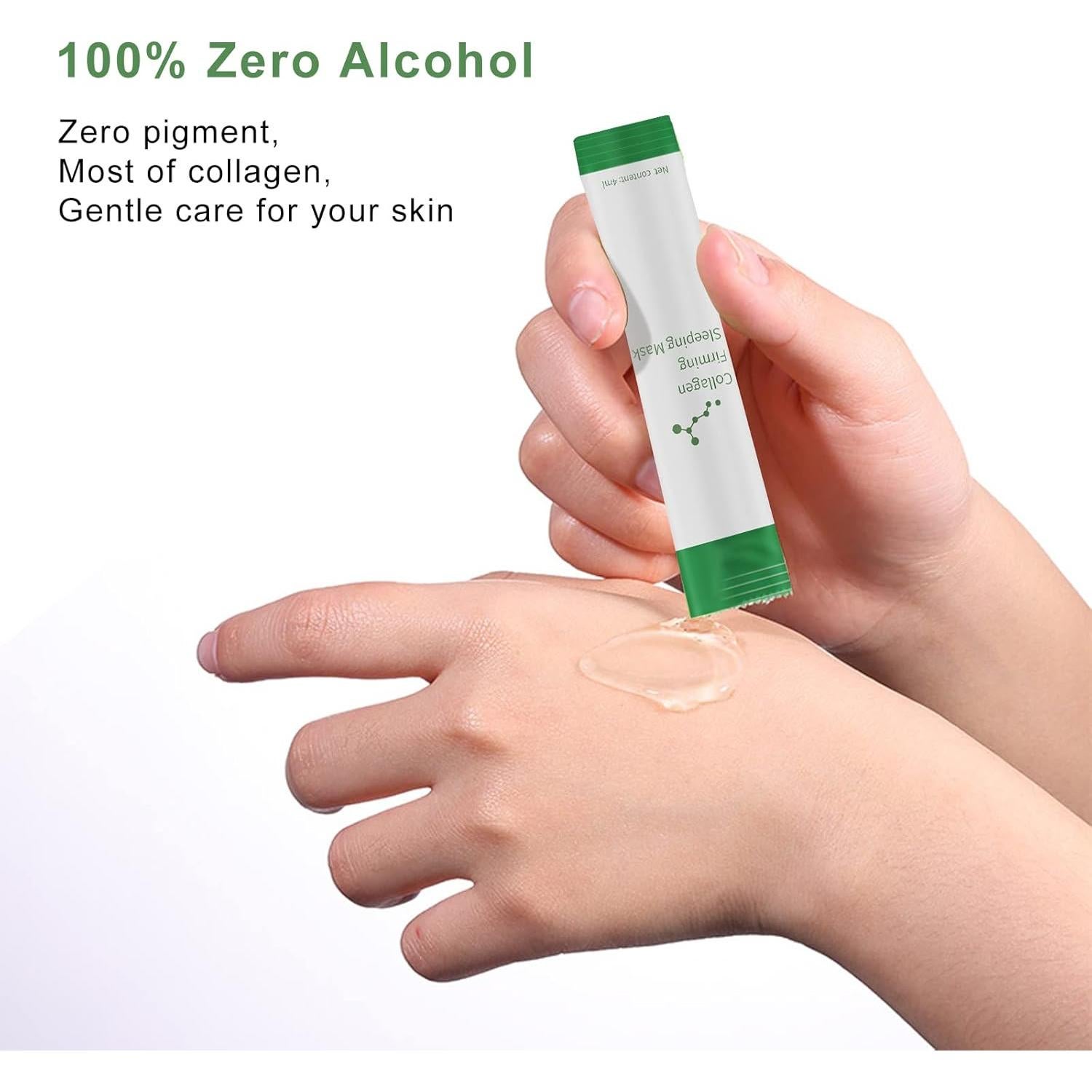 Mascarilla Facial de Noche Sea-Maid Colágeno 40 Piezas