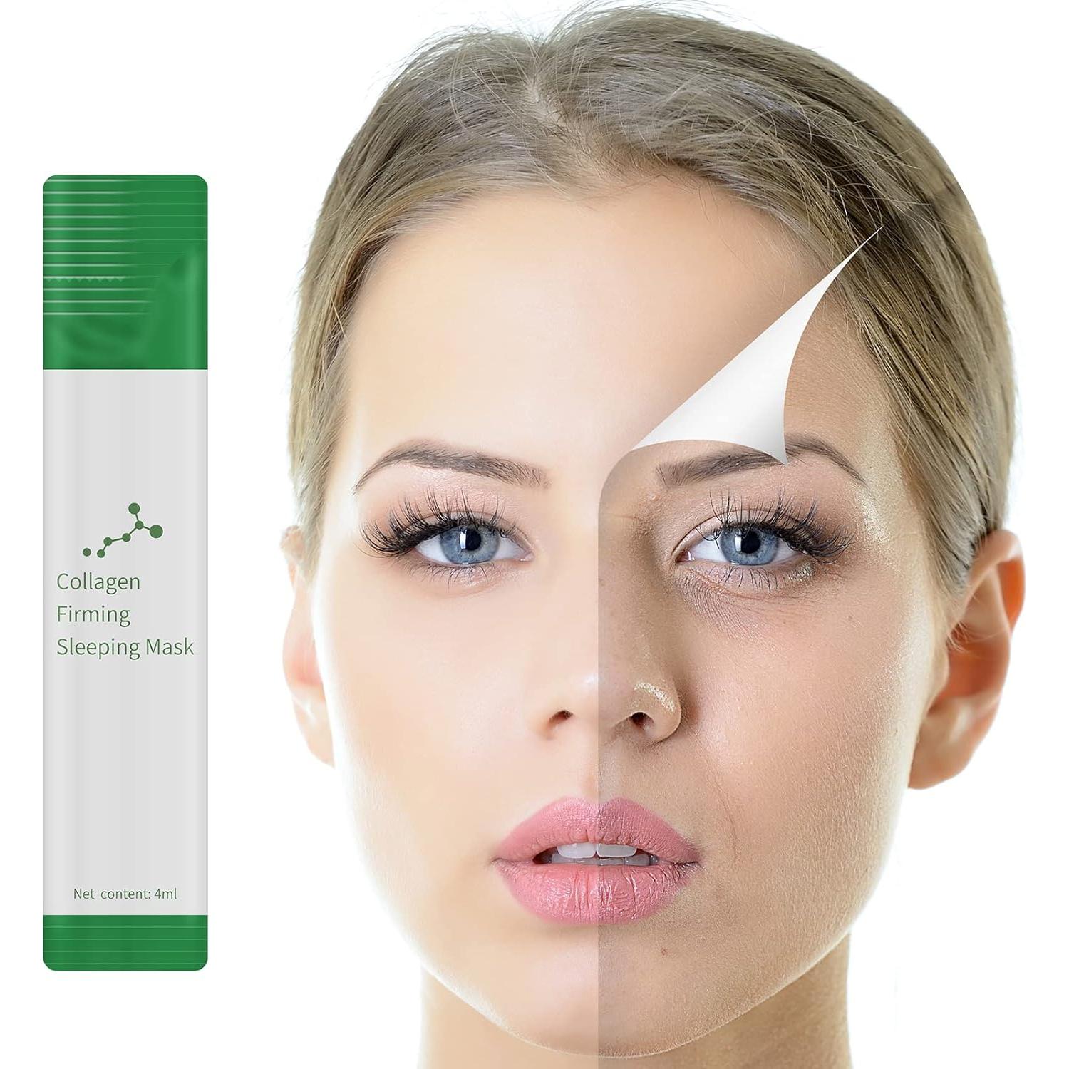 Mascarilla Facial de Noche Sea-Maid Colágeno 40 Piezas