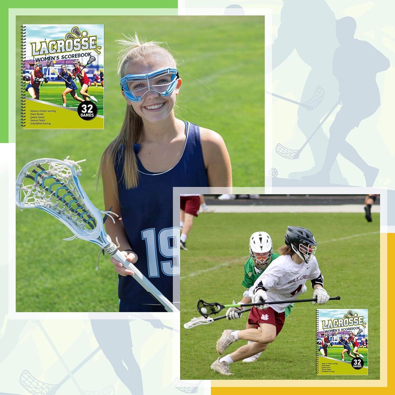 2 Libros de Puntuación de Lacrosse Affrolling 23.5x30.5 cm